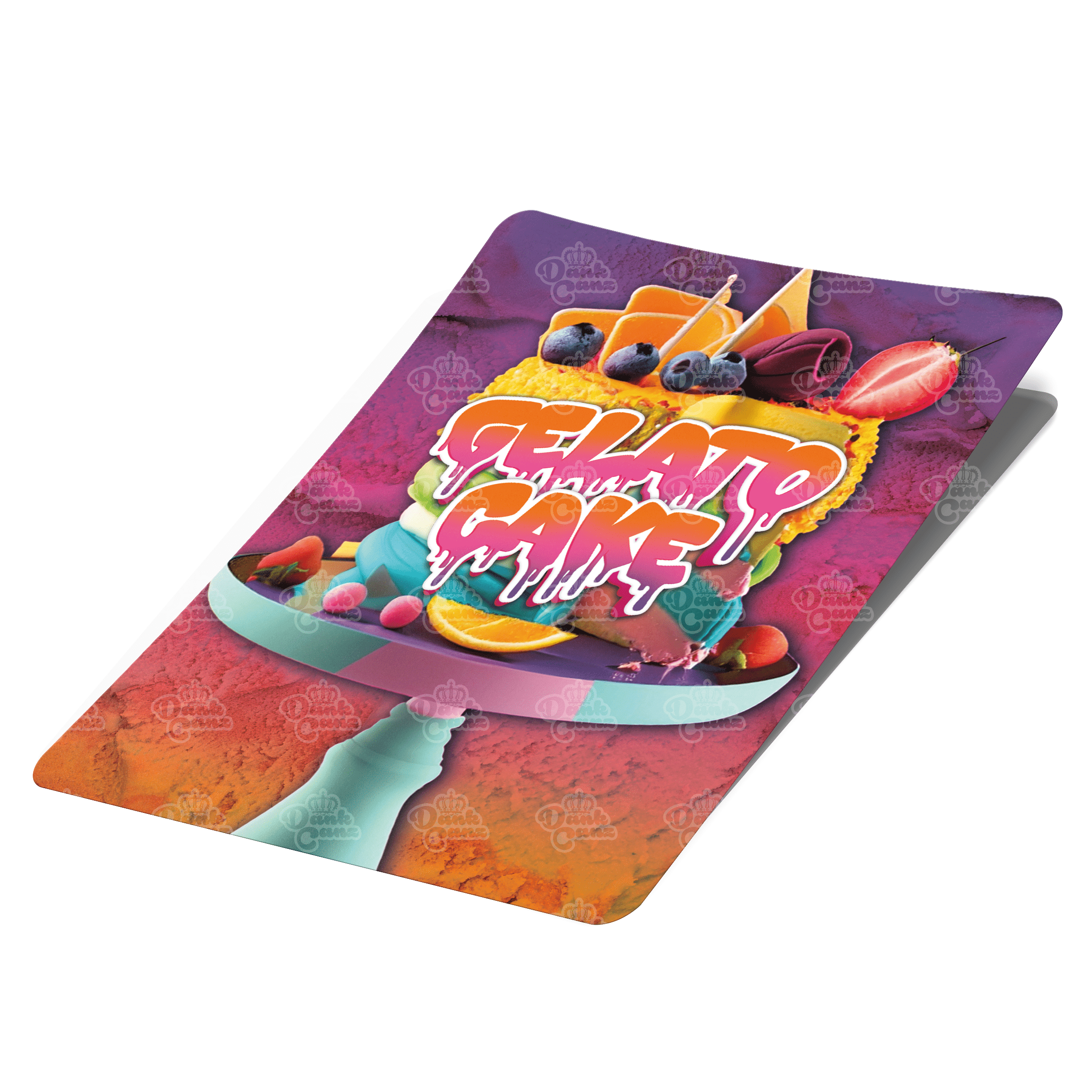 Gelato Cake Mylar Bag Labels - Labels only - DC Packaging Custom Cannabis Packaging