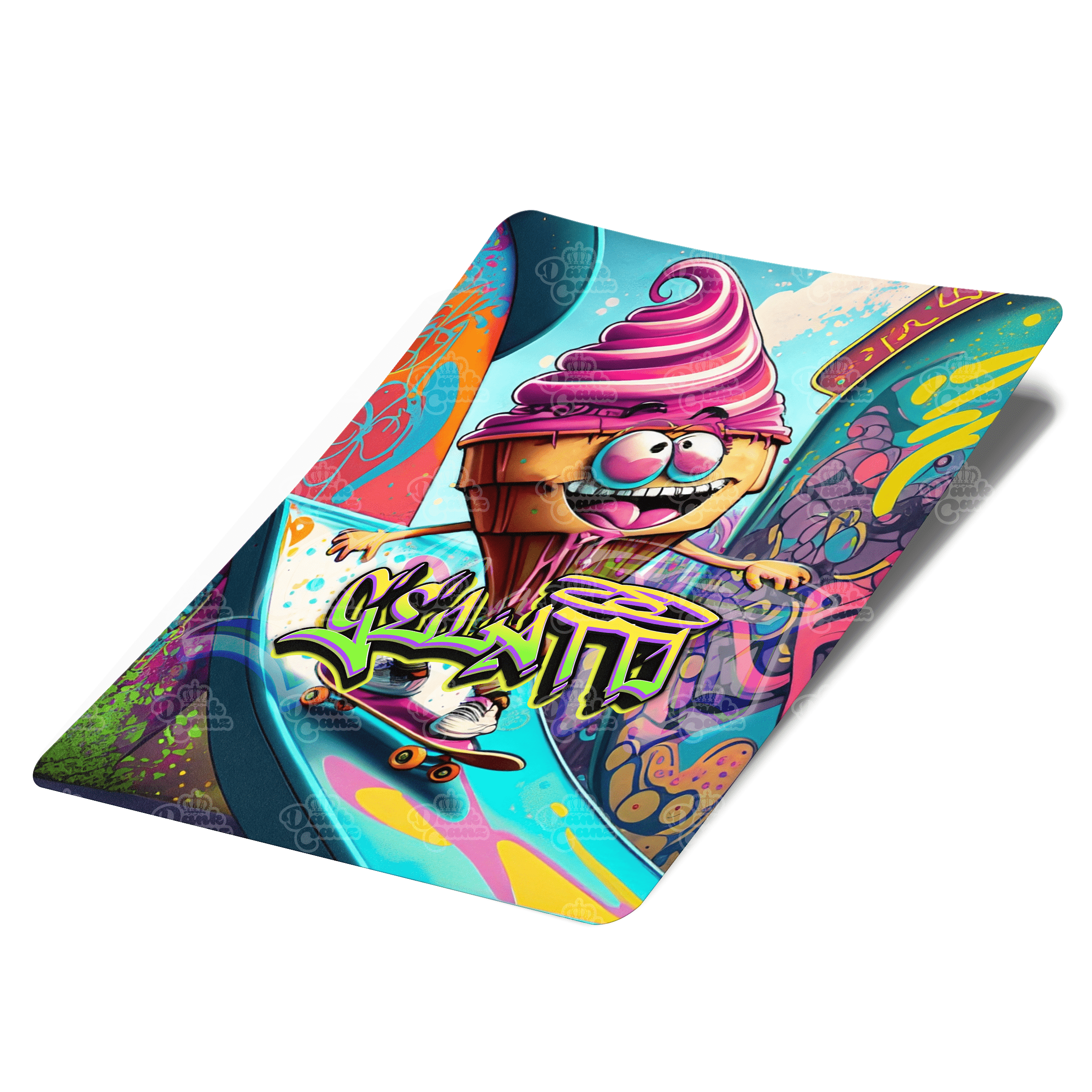 Gelatti Mylar Bag Labels - Labels only - DC Packaging Custom Cannabis Packaging