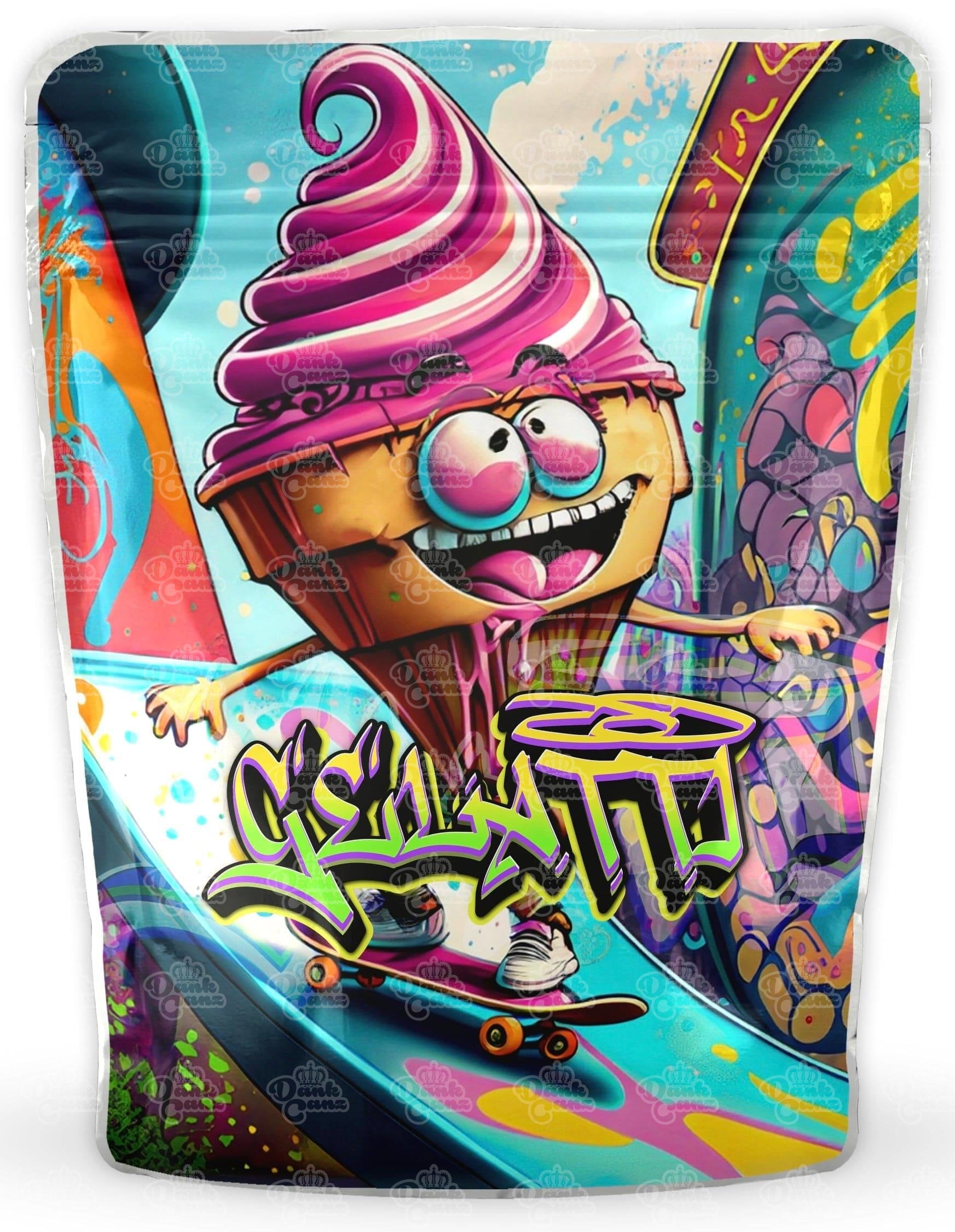 Gelatti Mylar Bags - DC Packaging Custom Cannabis Packaging