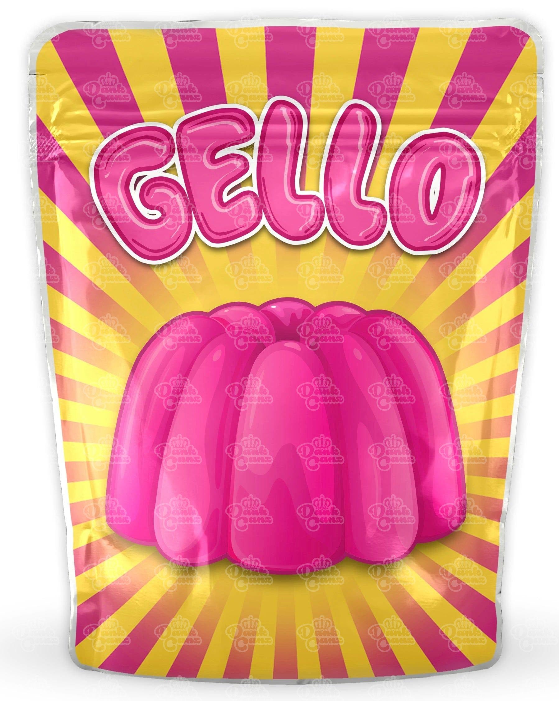 Gello Mylar Bags - DC Packaging Custom Cannabis Packaging