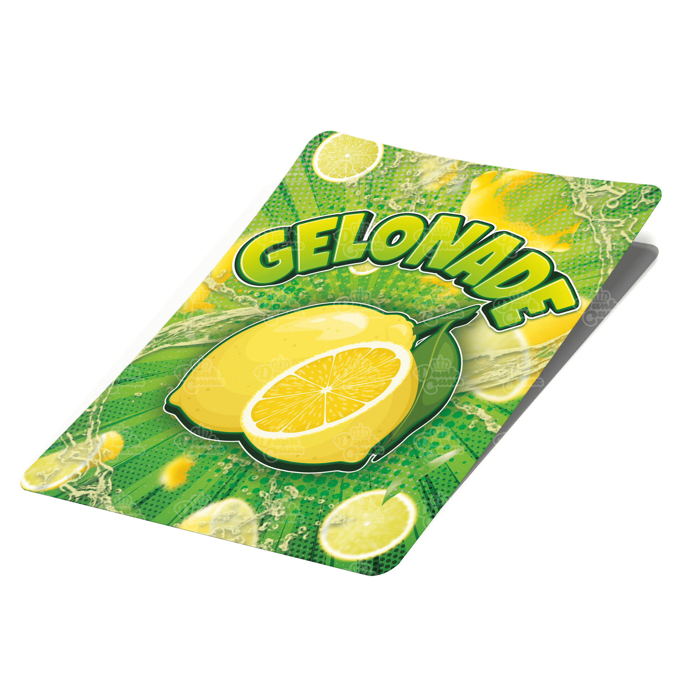 Gelonade Mylar Bag Labels - Labels only - DC Packaging Custom Cannabis Packaging