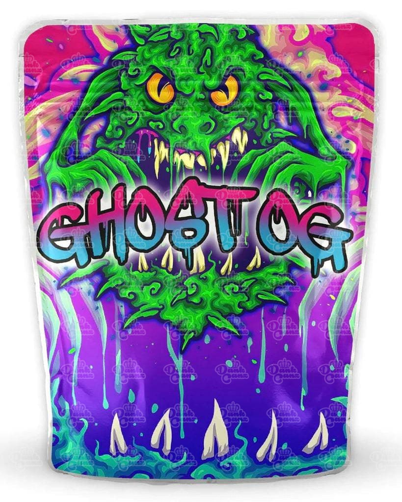 Ghost OG Mylar Bags - DC Packaging Custom Cannabis Packaging