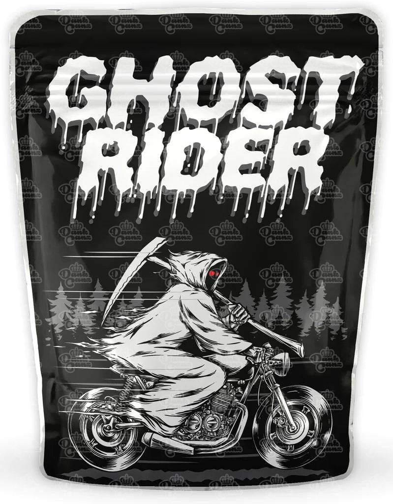 Ghost Rider Mylar Bags - DC Packaging Custom Cannabis Packaging