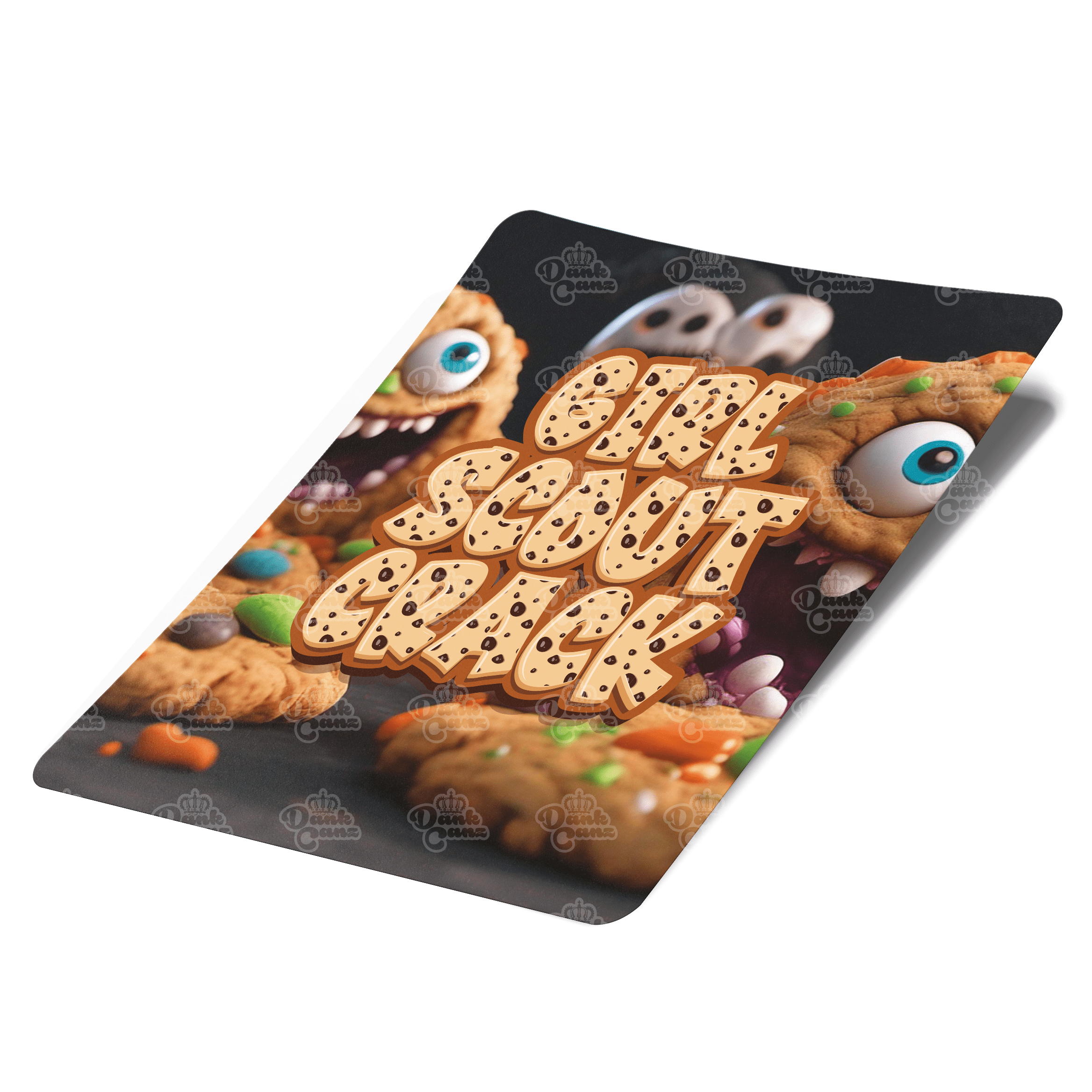 Girl Scout Crack Mylar Bag Labels - Labels only - DC Packaging Custom Cannabis Packaging