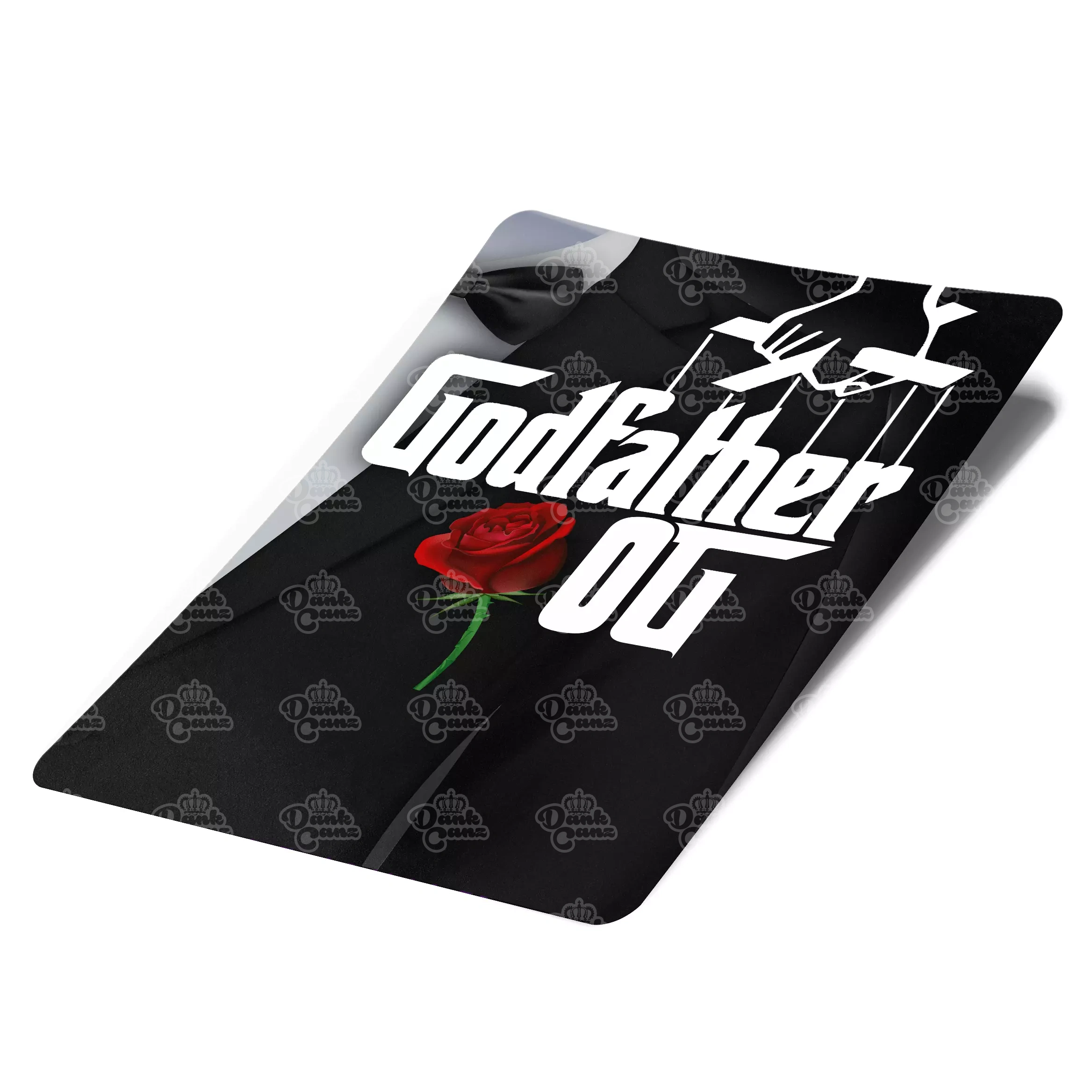 Godfather OG Mylar Bag Labels - Labels only - DC Packaging Custom Cannabis Packaging