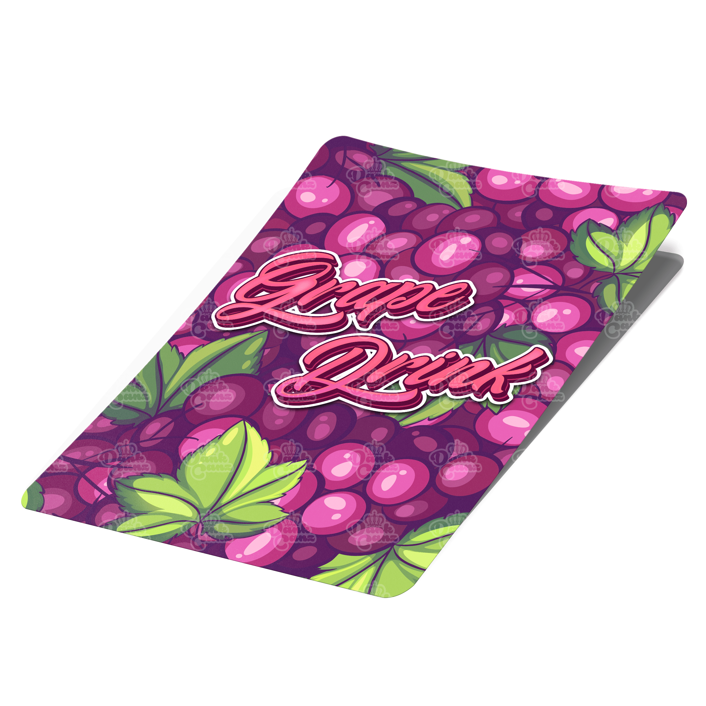 Grape Drink Mylar Bag Labels - Labels only - DC Packaging Custom Cannabis Packaging