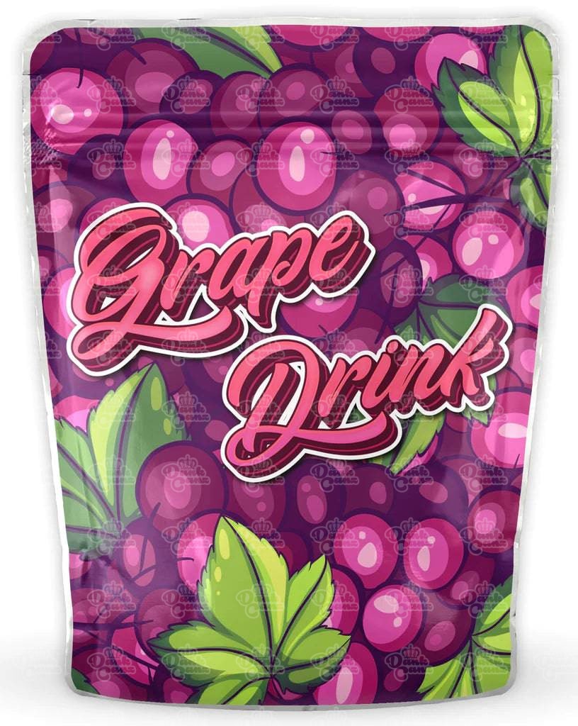 Grape Drink Mylar Bags - DC Packaging Custom Cannabis Packaging