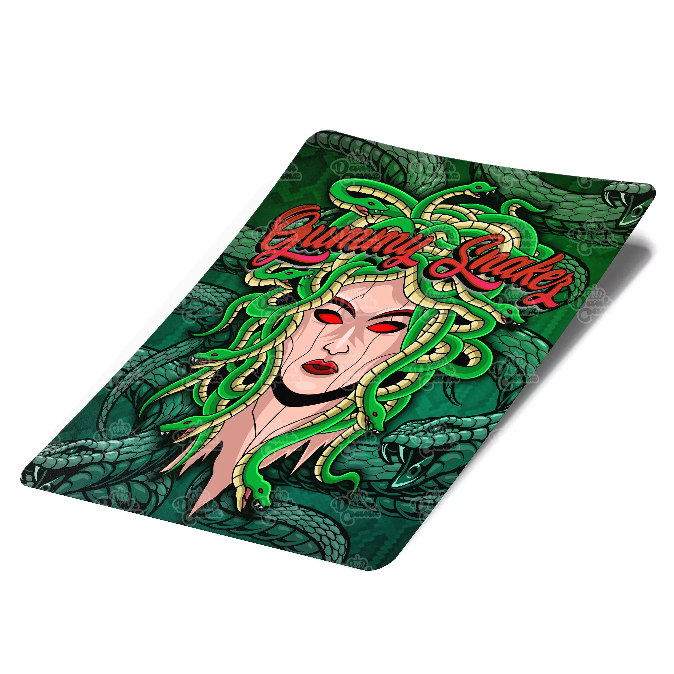 Gummy Snakes Mylar Bag Labels - Labels only - DC Packaging Custom Cannabis Packaging