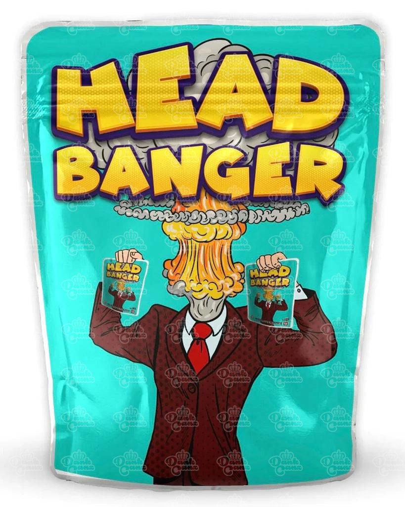 Head Banger Mylar Bags - DC Packaging Custom Cannabis Packaging