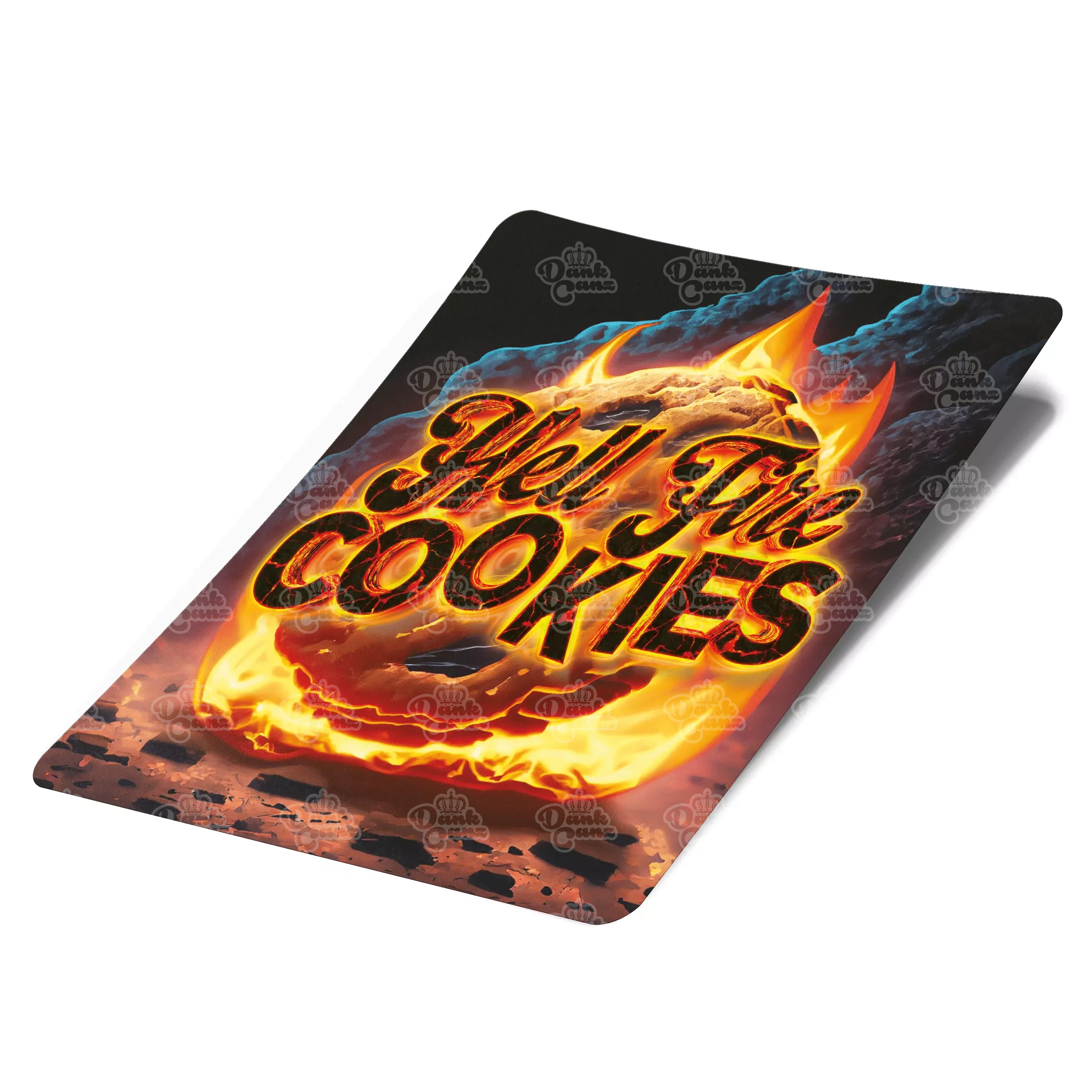 Hell Fire Cookies Mylar Bag Labels - Labels only - DC Packaging Custom Cannabis Packaging