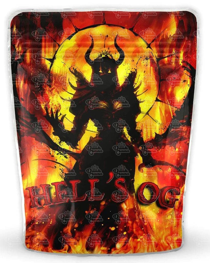 Hells OG Mylar Bags - DC Packaging Custom Cannabis Packaging