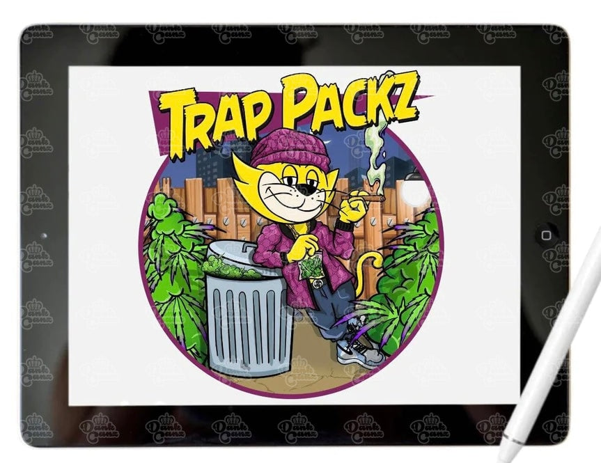 Illustration Artwork - DC Packaging Custom Cannabis Packaging