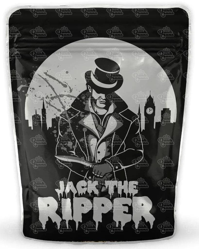 Jack The Ripper Mylar Bags - DC Packaging Custom Cannabis Packaging