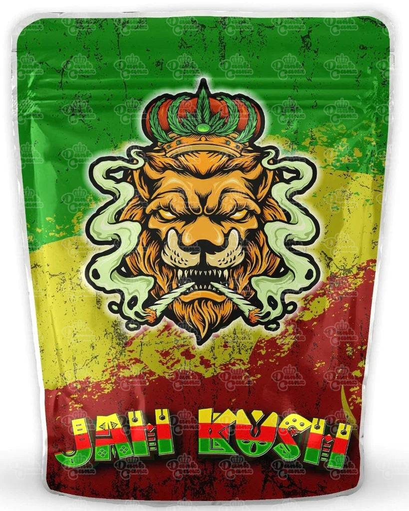Jah Kush Mylar Bags - DC Packaging Custom Cannabis Packaging