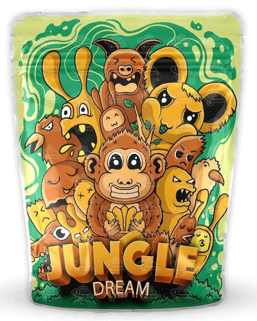 Jungle Dream Mylar Bags - DC Packaging Custom Cannabis Packaging