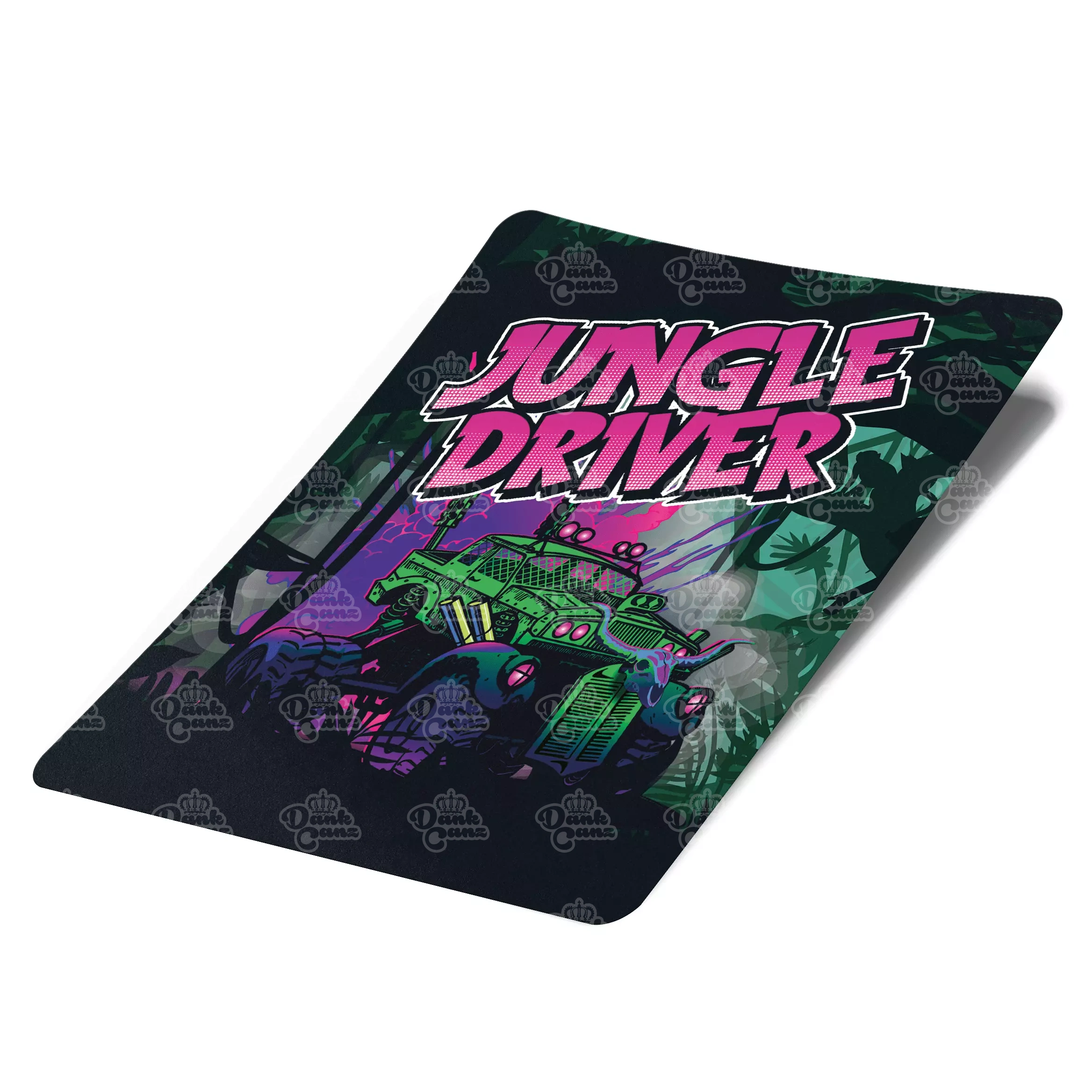 Jungle Driver Mylar Bag Labels - Labels only - DC Packaging Custom Cannabis Packaging