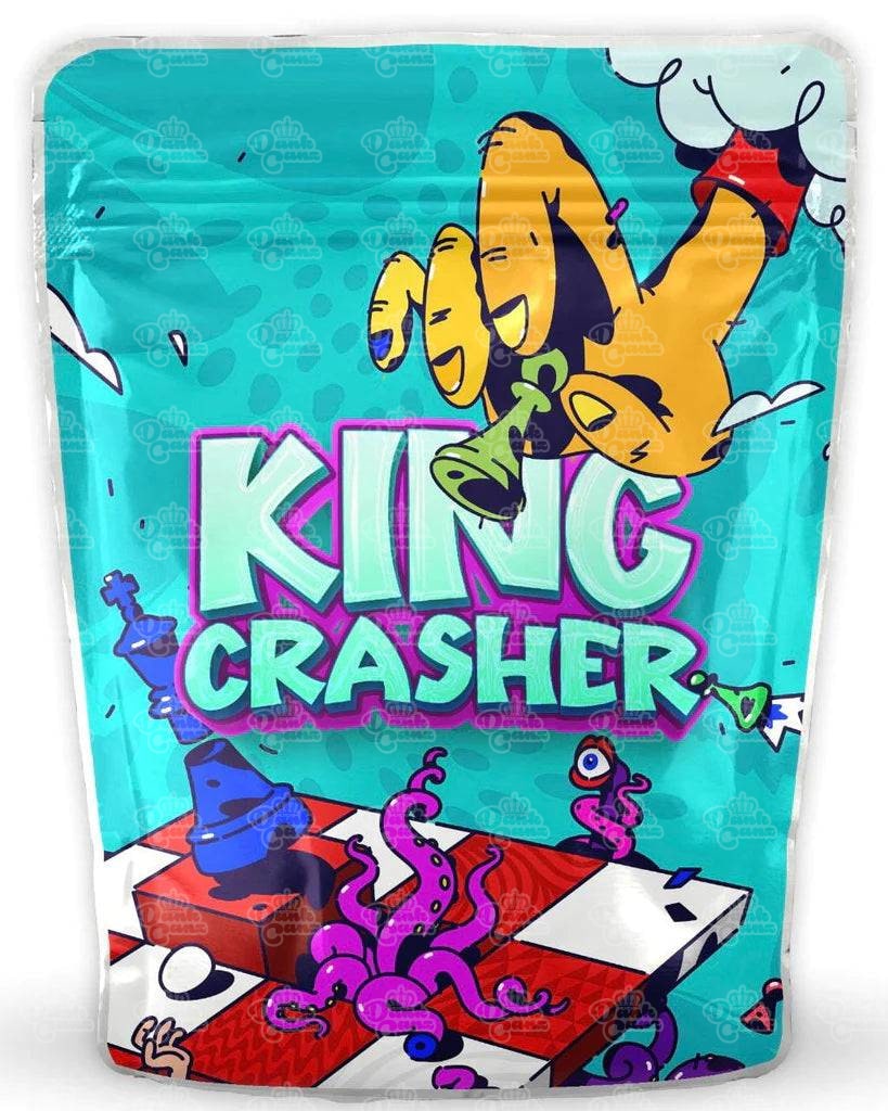King Crasher Mylar Bags - DC Packaging Custom Cannabis Packaging