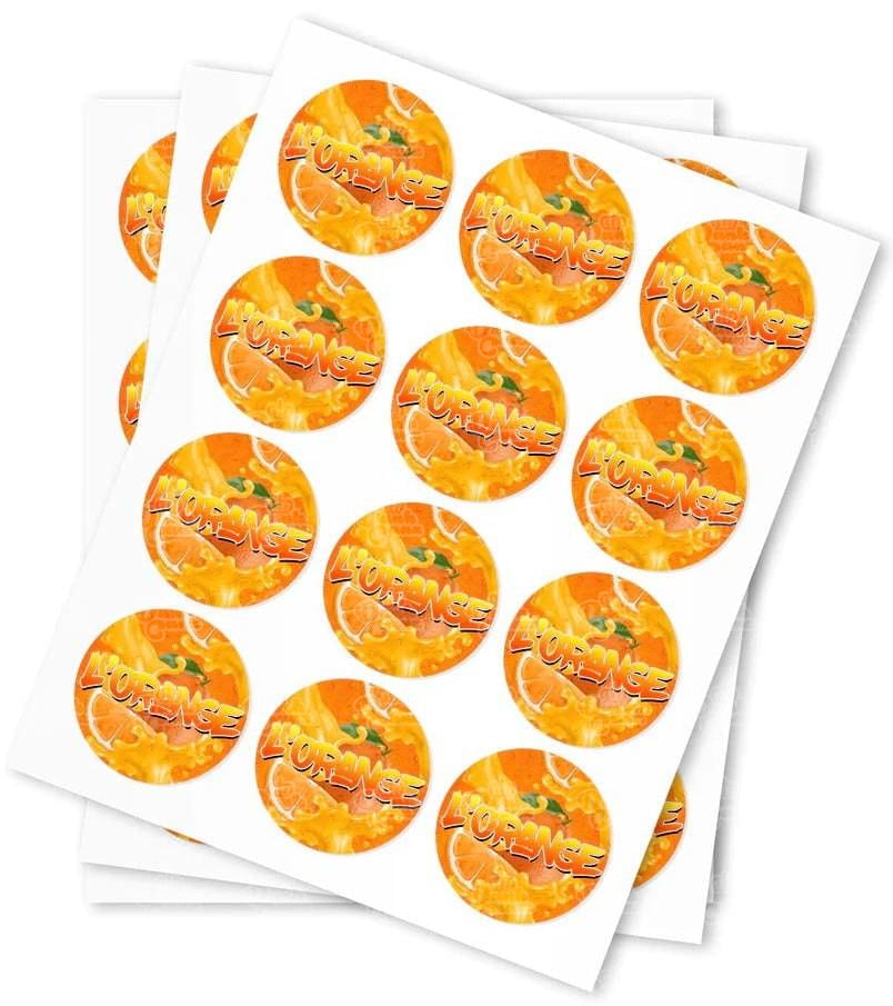 L’Orange Strain Stickers - DC Packaging Custom Cannabis Packaging