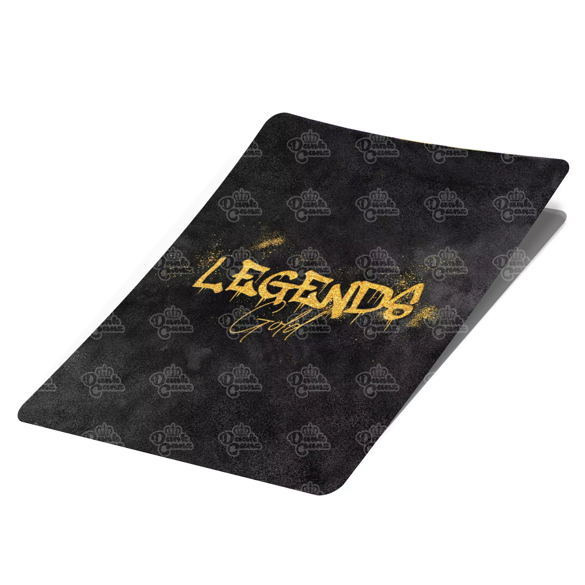 Legends Gold Mylar Bag Labels - Labels only - DC Packaging Custom Cannabis Packaging