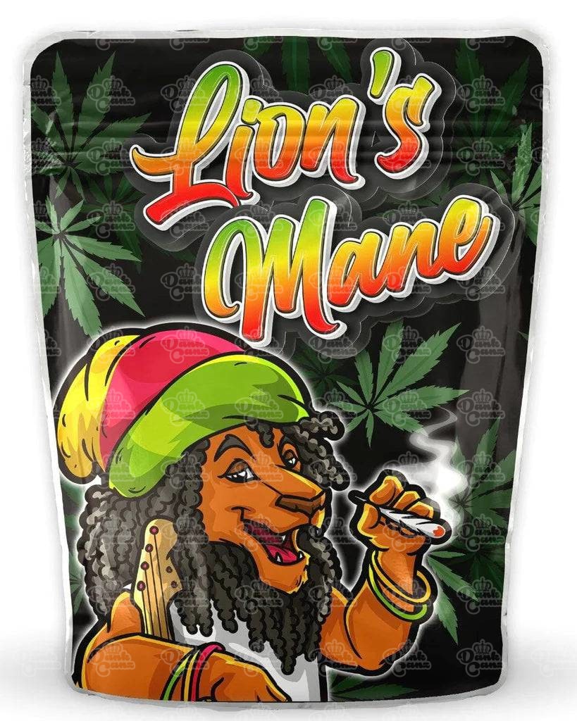Lions Mane Mylar Bags - DC Packaging Custom Cannabis Packaging