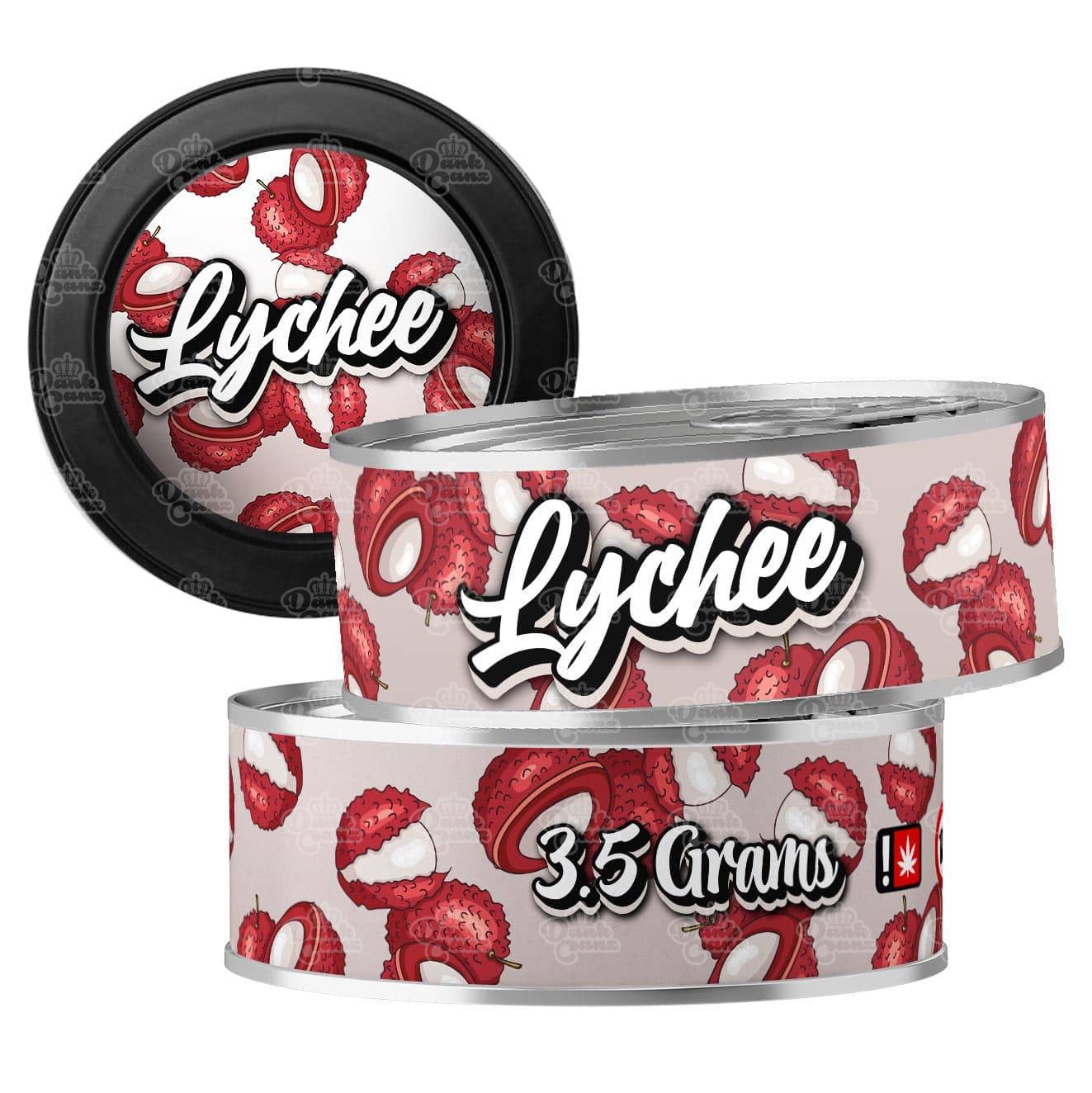 Lychee 3.5g Self Seal Tins - DC Packaging Custom Cannabis Packaging