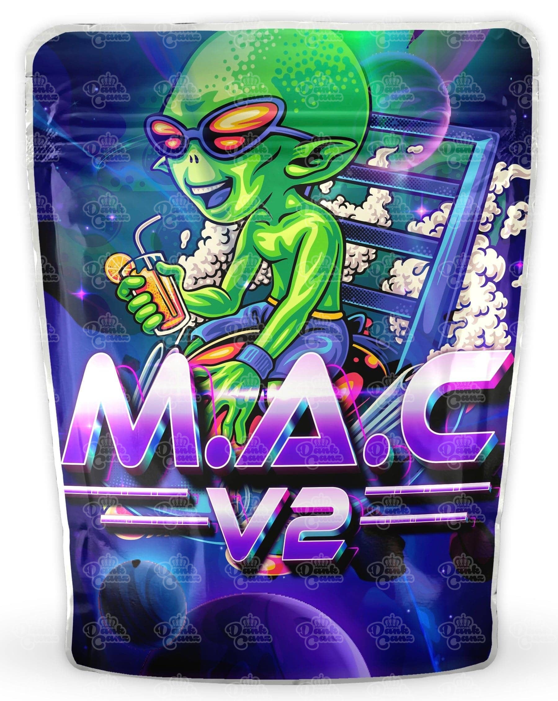 Mac V2 Mylar Bags - DC Packaging Custom Cannabis Packaging