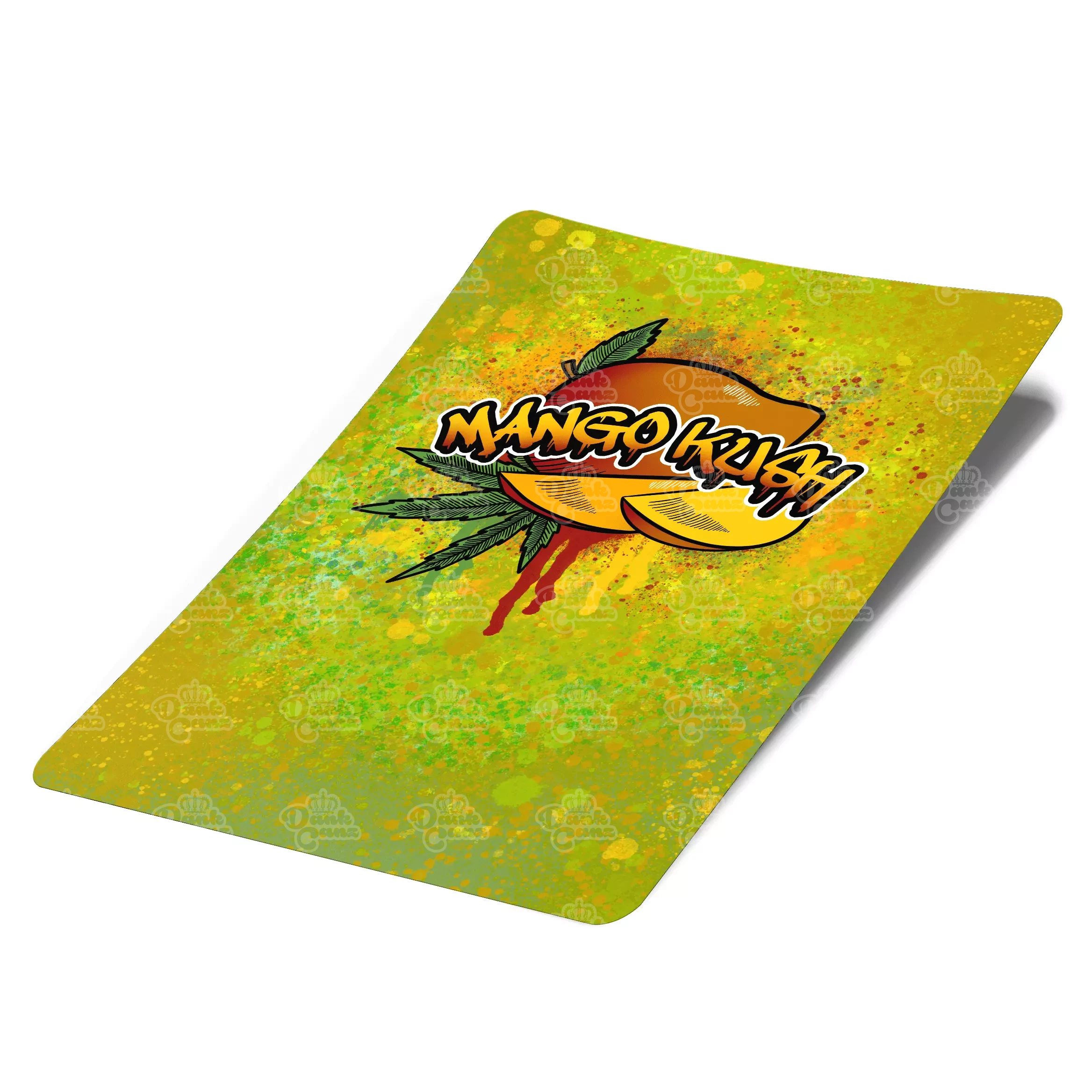 Mango Kush Mylar Bag Labels - Labels only - DC Packaging Custom Cannabis Packaging