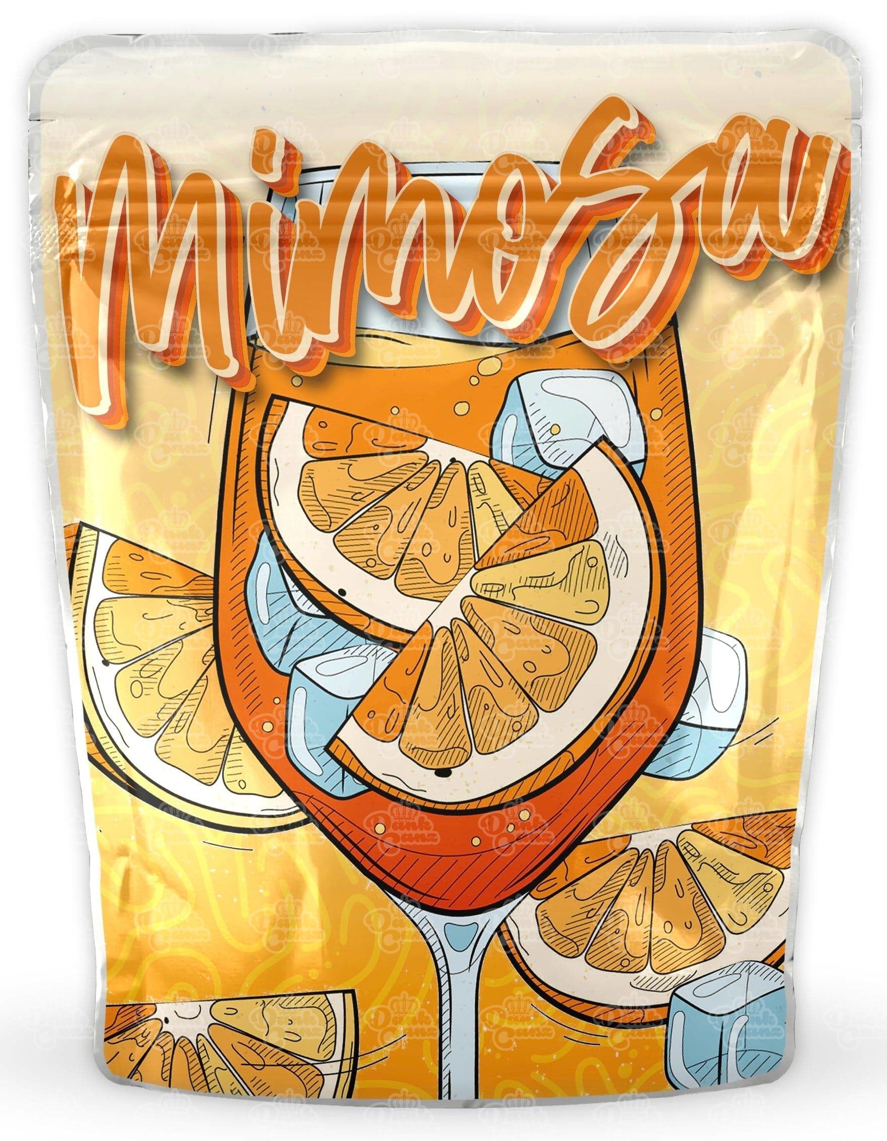 Mimosa Mylar Bags - DC Packaging Custom Cannabis Packaging