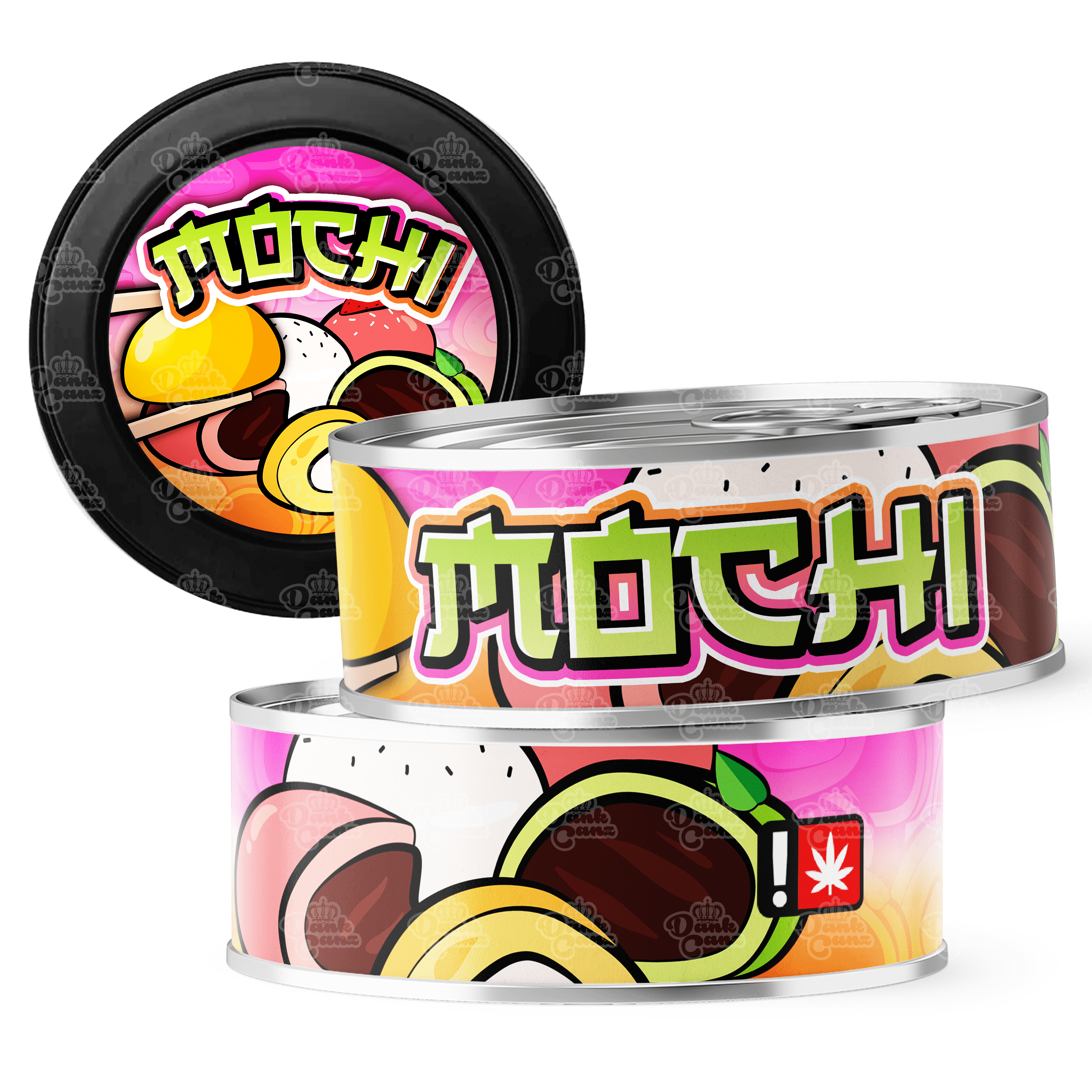 Mochi 3.5g Self Seal Tins - DC Packaging Custom Cannabis Packaging