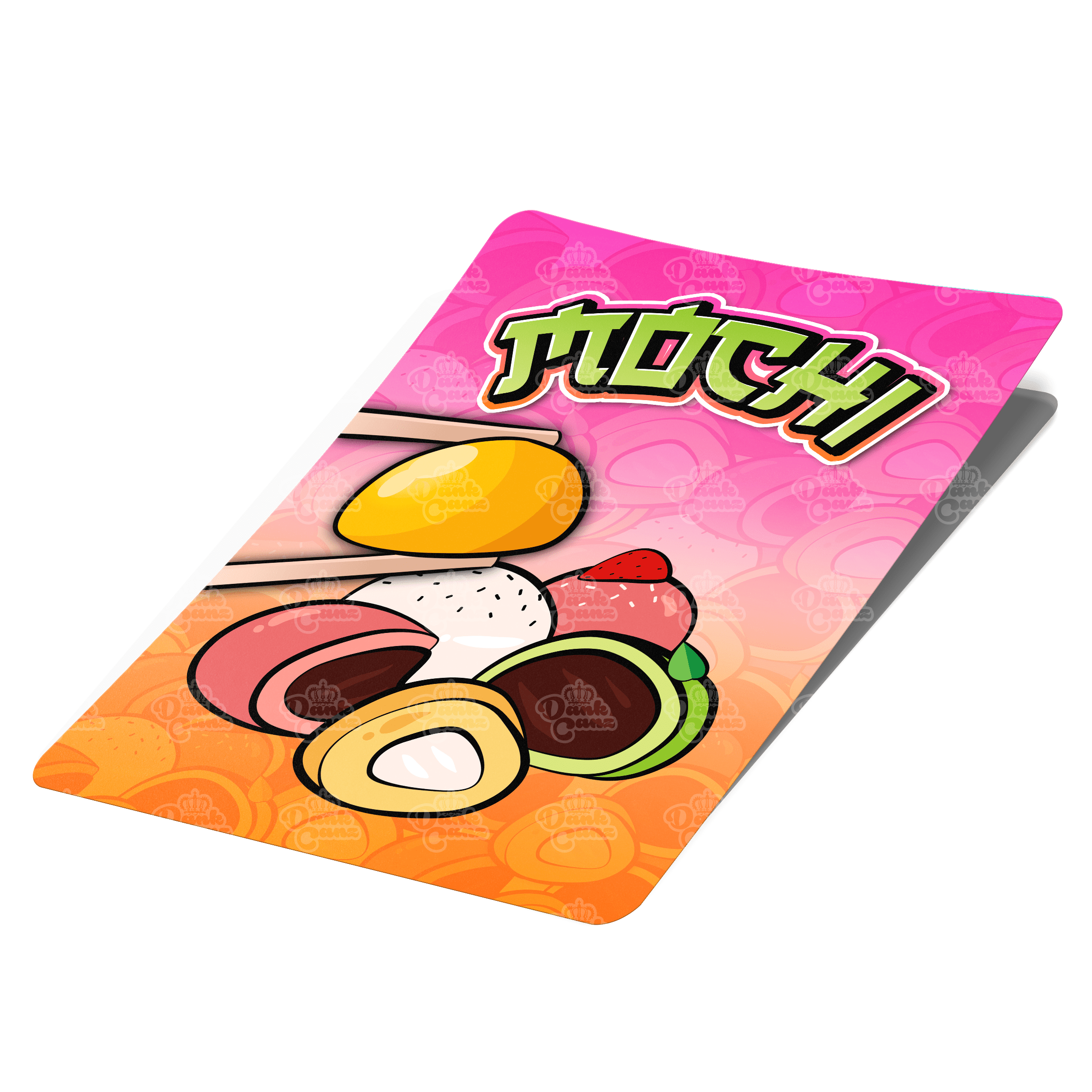Mochi Mylar Bag Labels - Labels only - DC Packaging Custom Cannabis Packaging