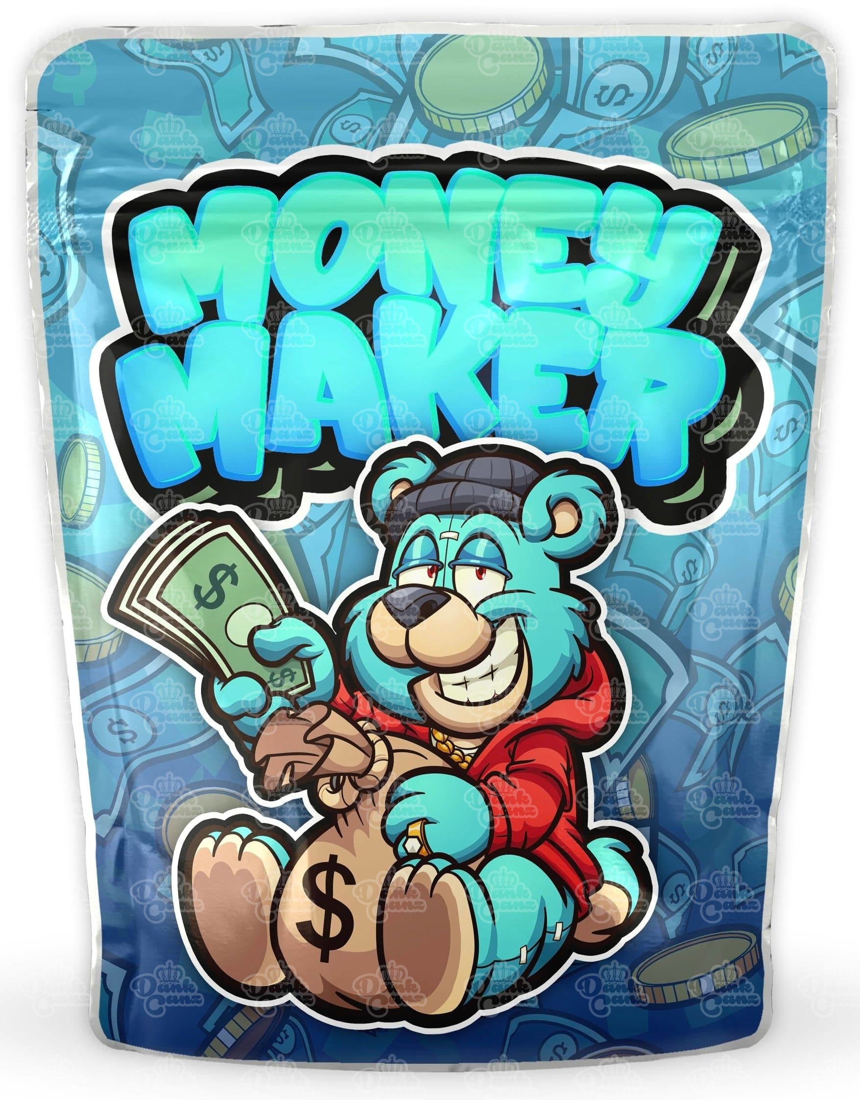 Money Maker Mylar Bags - DC Packaging Custom Cannabis Packaging
