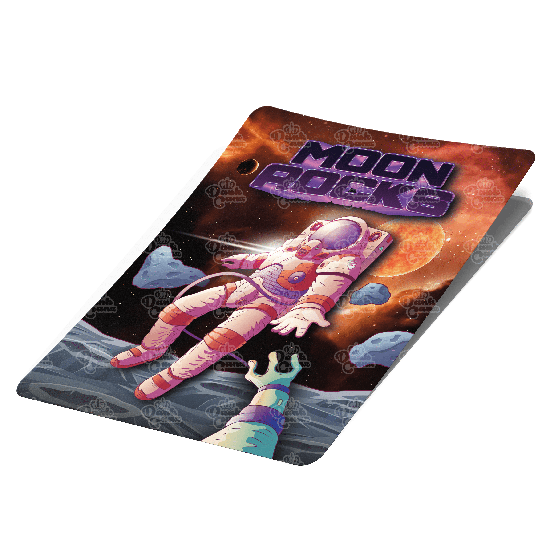Moon Rocks Mylar Bag Labels - Labels only - DC Packaging Custom Cannabis Packaging