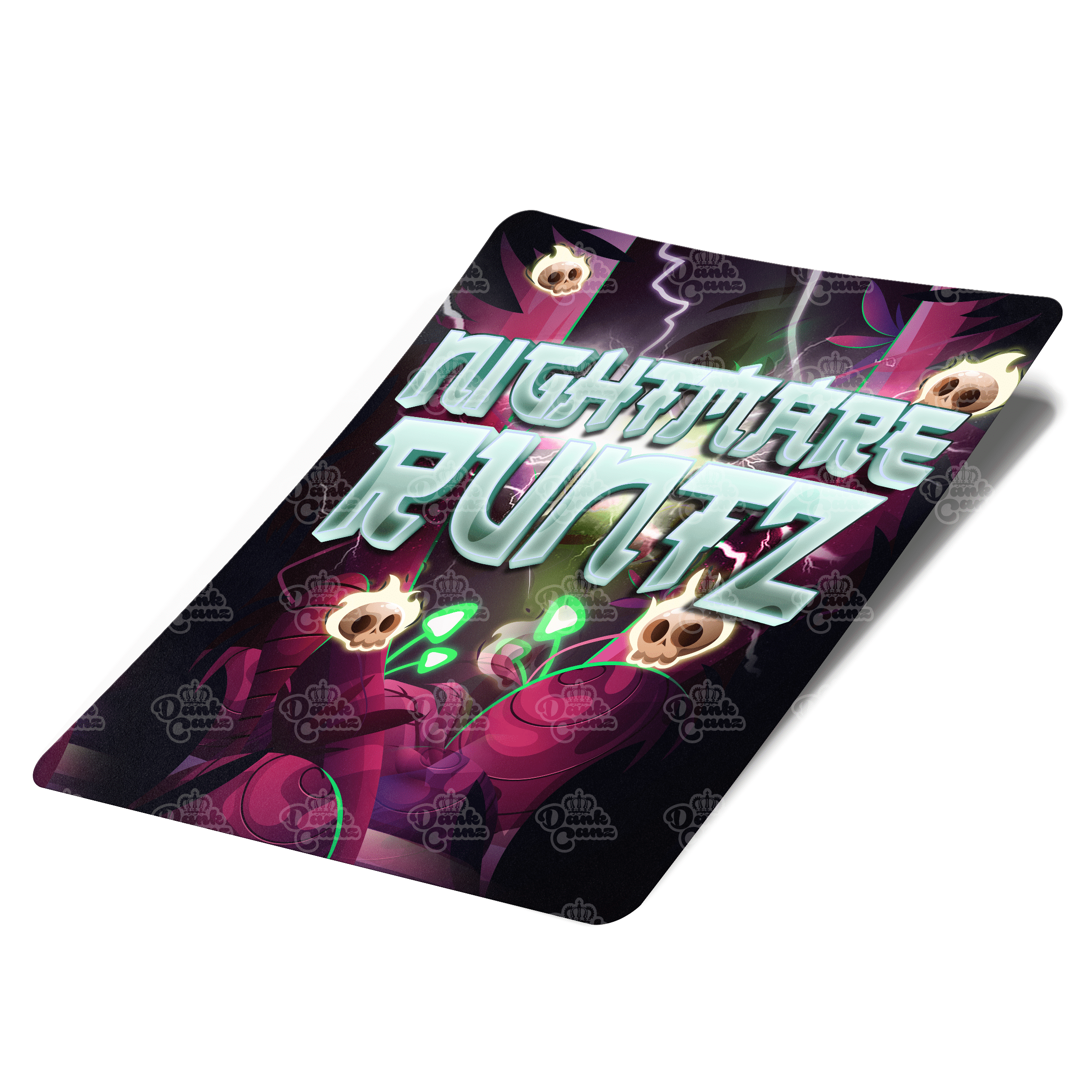 Nightmare Runtz Mylar Bag Labels - Labels only - DC Packaging Custom Cannabis Packaging