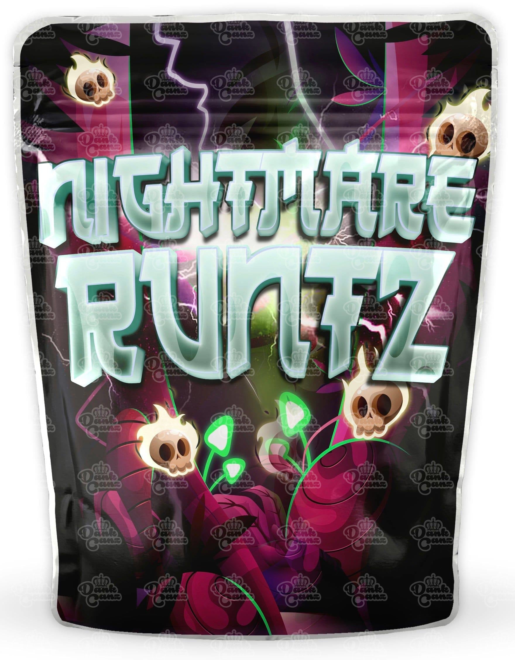 Nightmare Runtz Mylar Bags - DC Packaging Custom Cannabis Packaging
