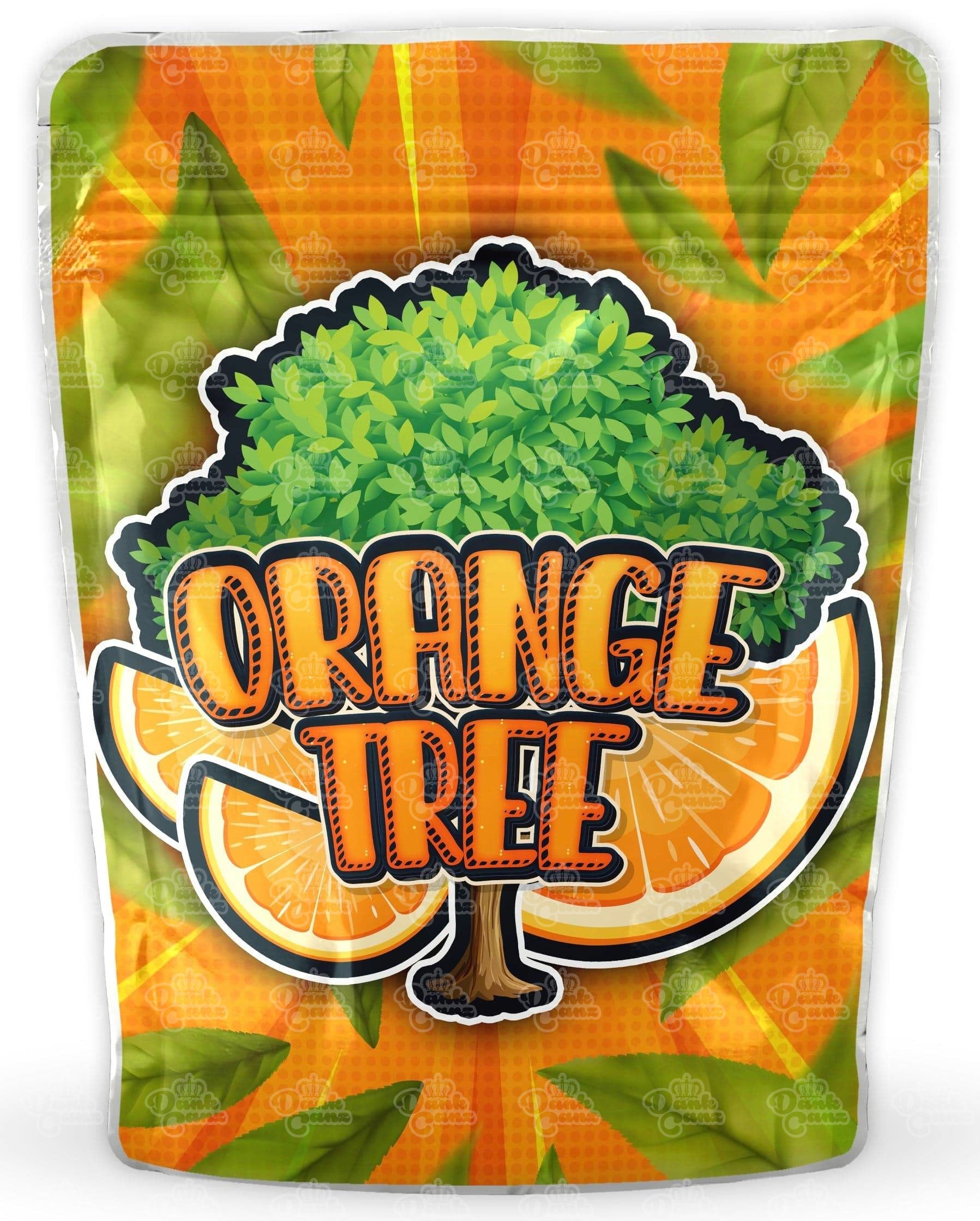 Orange Tree Mylar Bags - DC Packaging Custom Cannabis Packaging