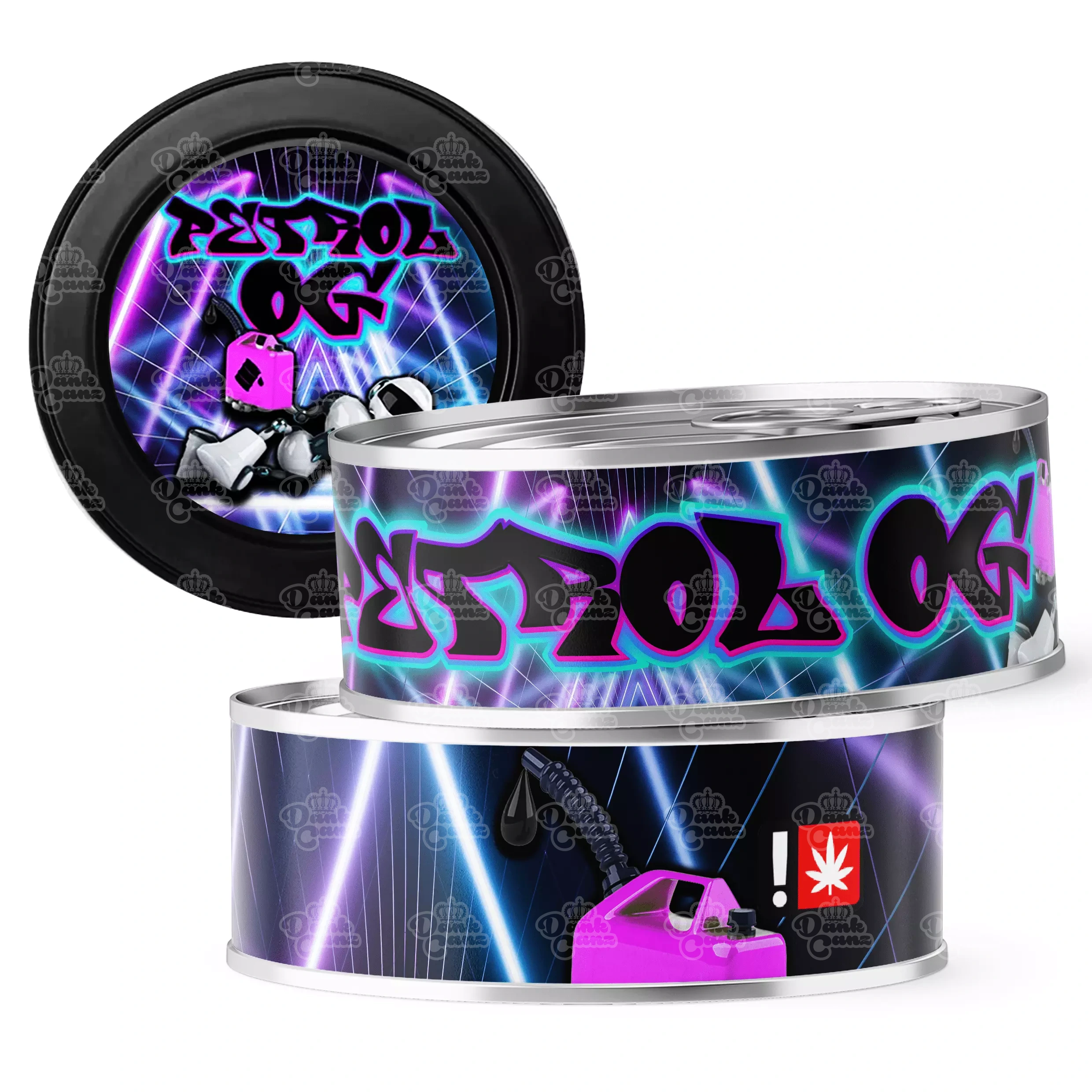Petrol OG 3.5g Self Seal Tins - DC Packaging Custom Cannabis Packaging