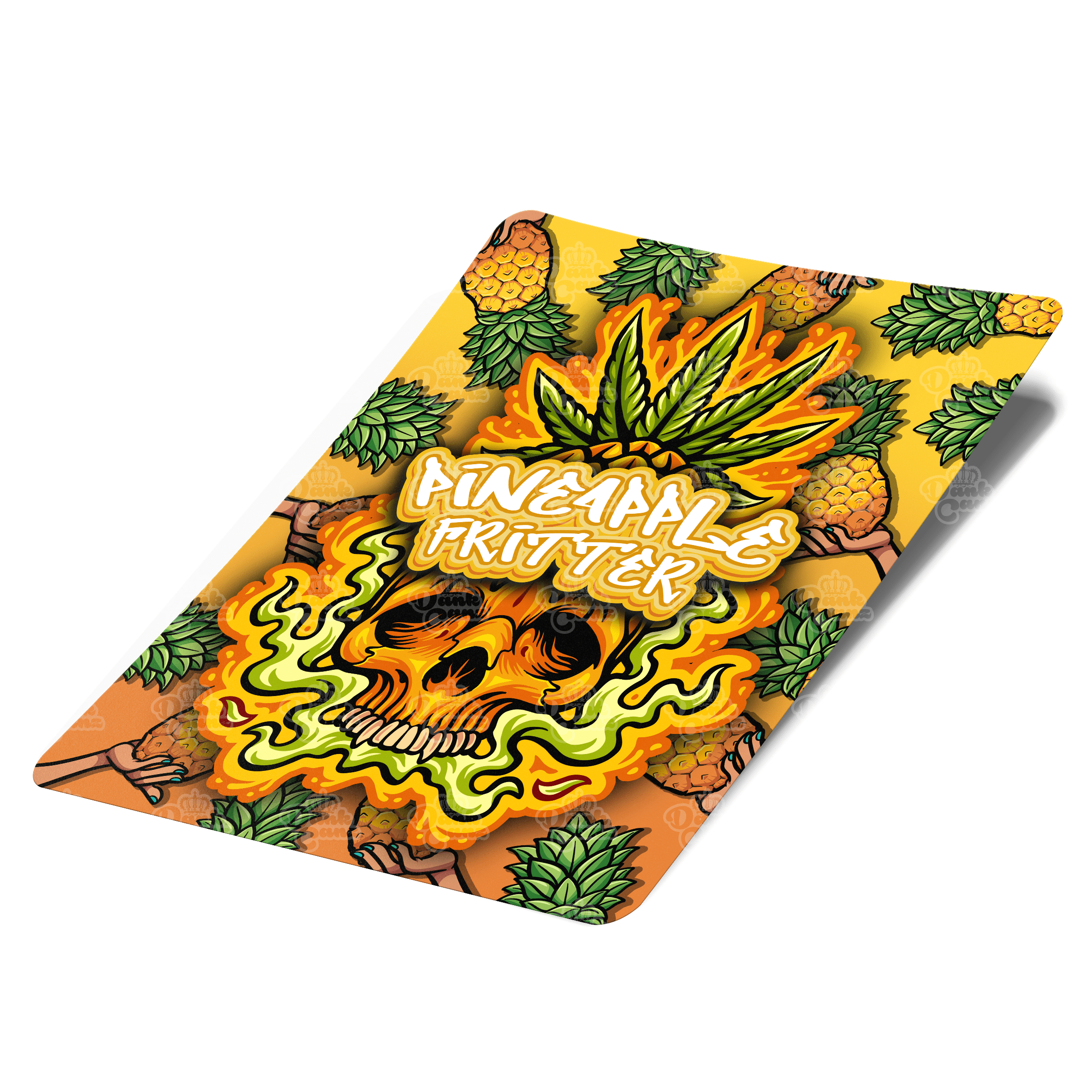 Pineapple Fritter Mylar Bag Labels - Labels only - DC Packaging Custom Cannabis Packaging