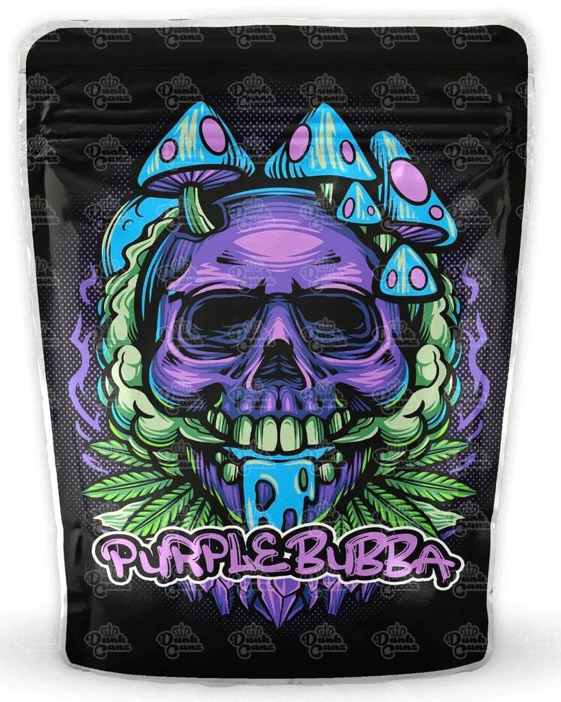 Purple Bubba Mylar Bags - DC Packaging Custom Cannabis Packaging