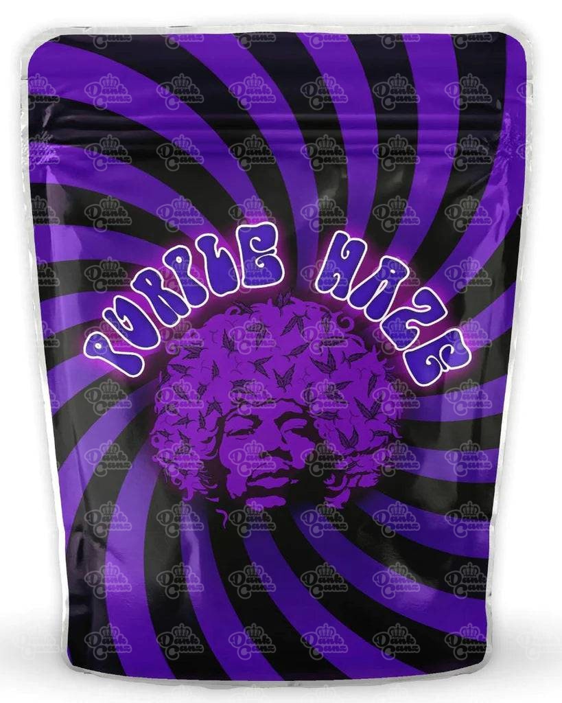 Purple Haze Mylar Bags - DC Packaging Custom Cannabis Packaging