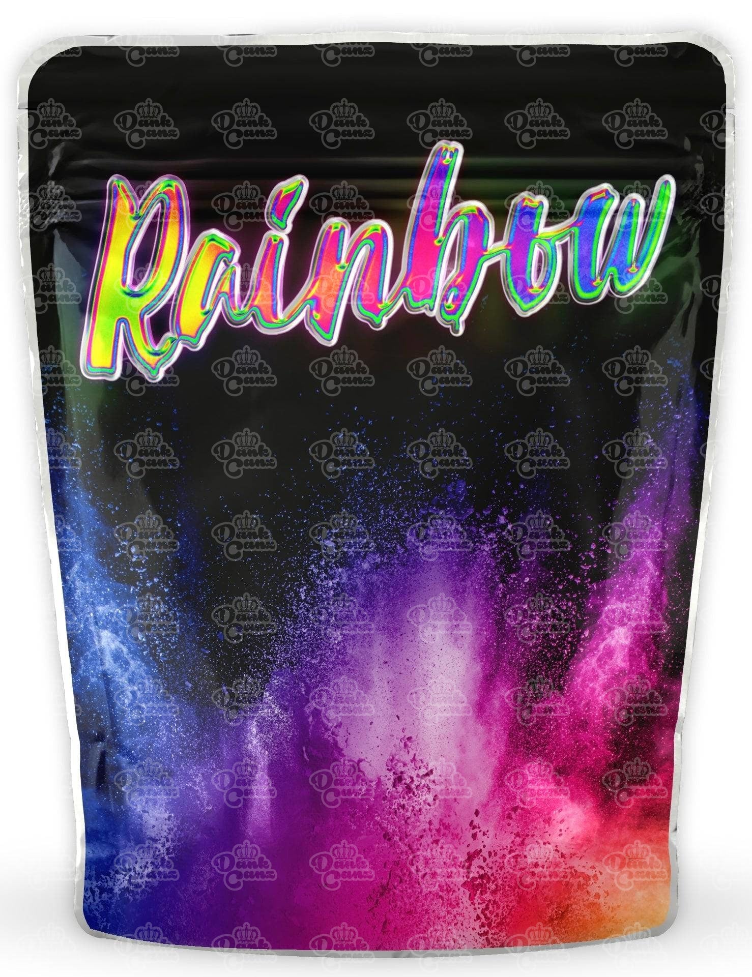 Rainbow Mylar Bags - DC Packaging Custom Cannabis Packaging