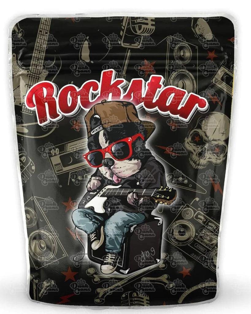 Rockstar Mylar Bags - DC Packaging Custom Cannabis Packaging