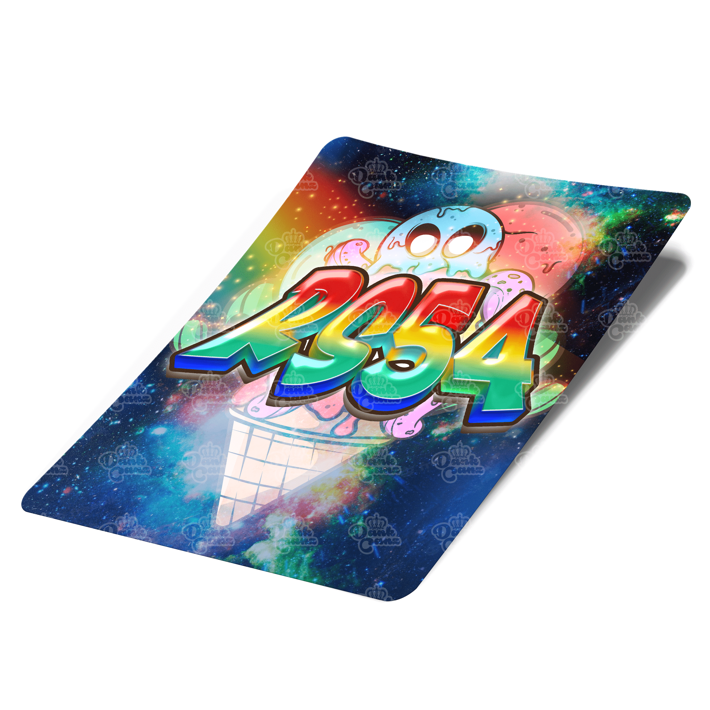 RS54 Mylar Bag Labels - Labels only - DC Packaging Custom Cannabis Packaging
