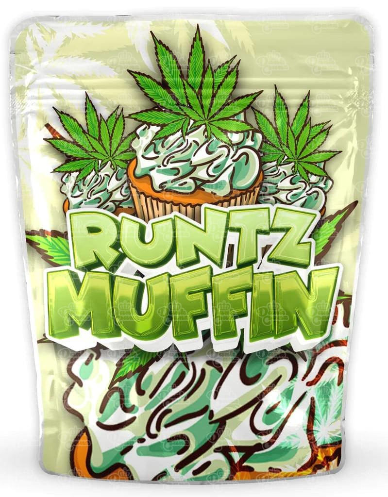 Runtz Muffin Mylar Bags - DC Packaging Custom Cannabis Packaging