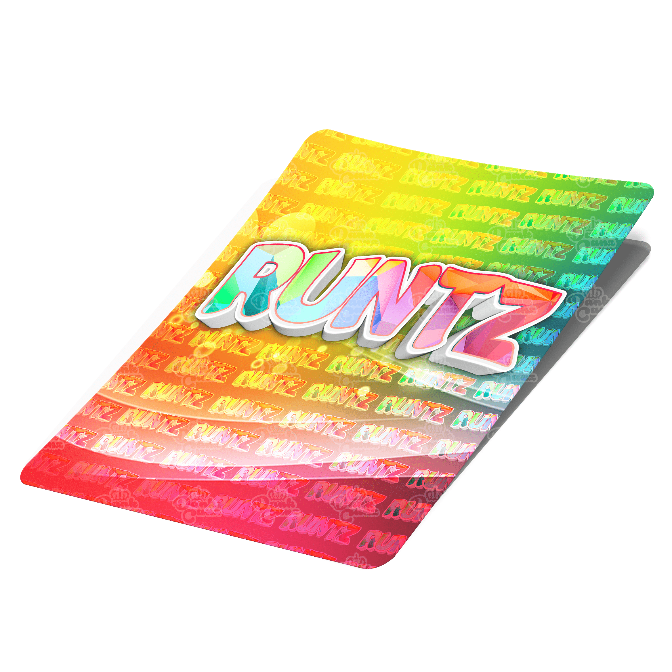 Runtz Mylar Bag Labels - Labels only - DC Packaging Custom Cannabis Packaging