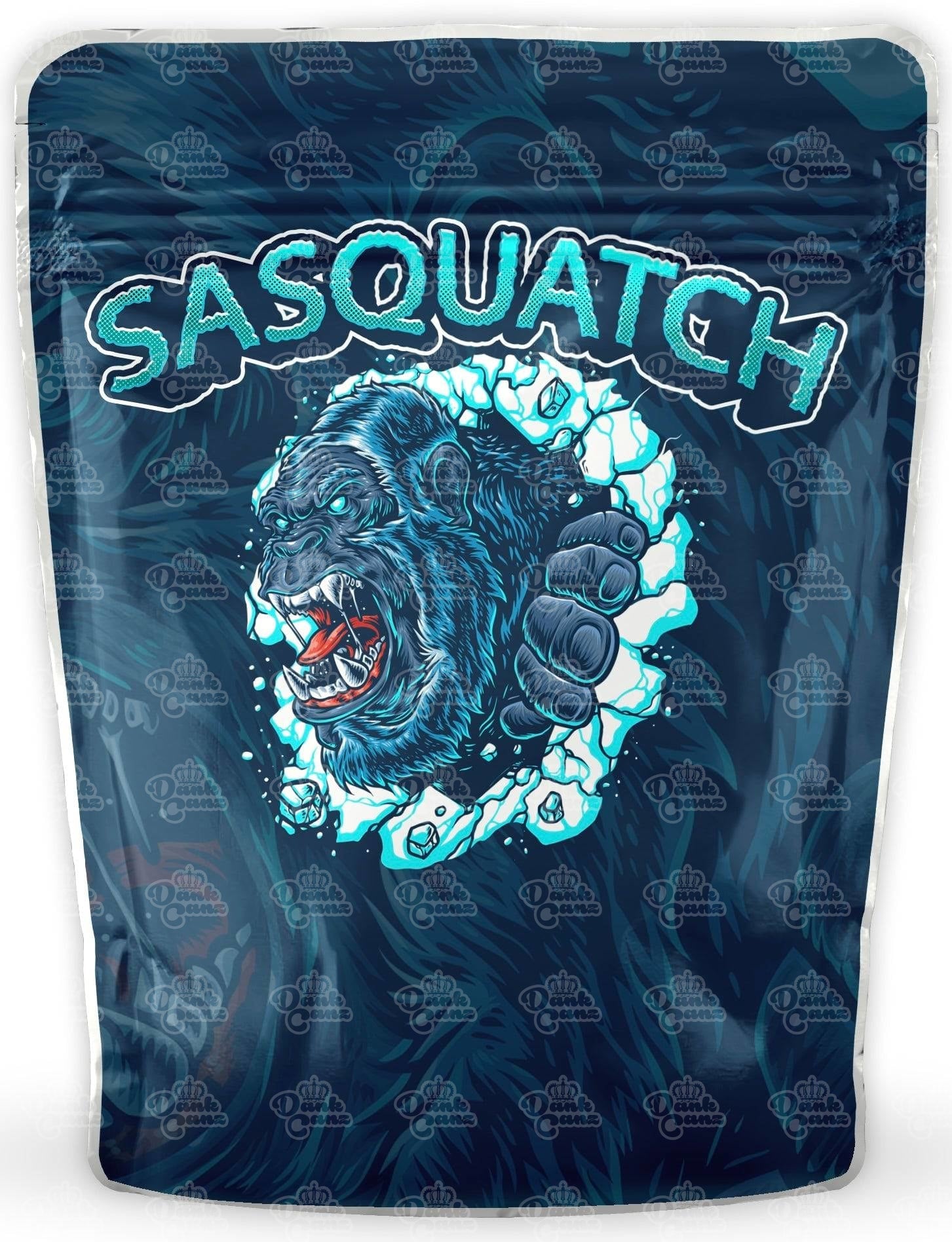 Sasquatch Mylar Bags - DC Packaging Custom Cannabis Packaging