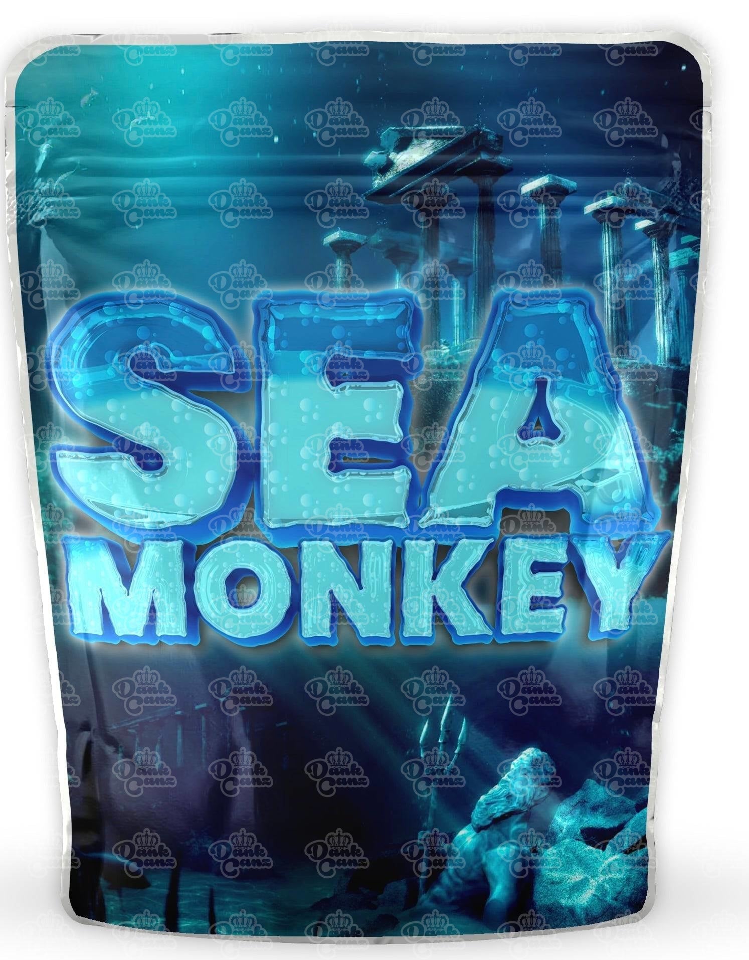 Sea Monkey Mylar Bags - DC Packaging Custom Cannabis Packaging