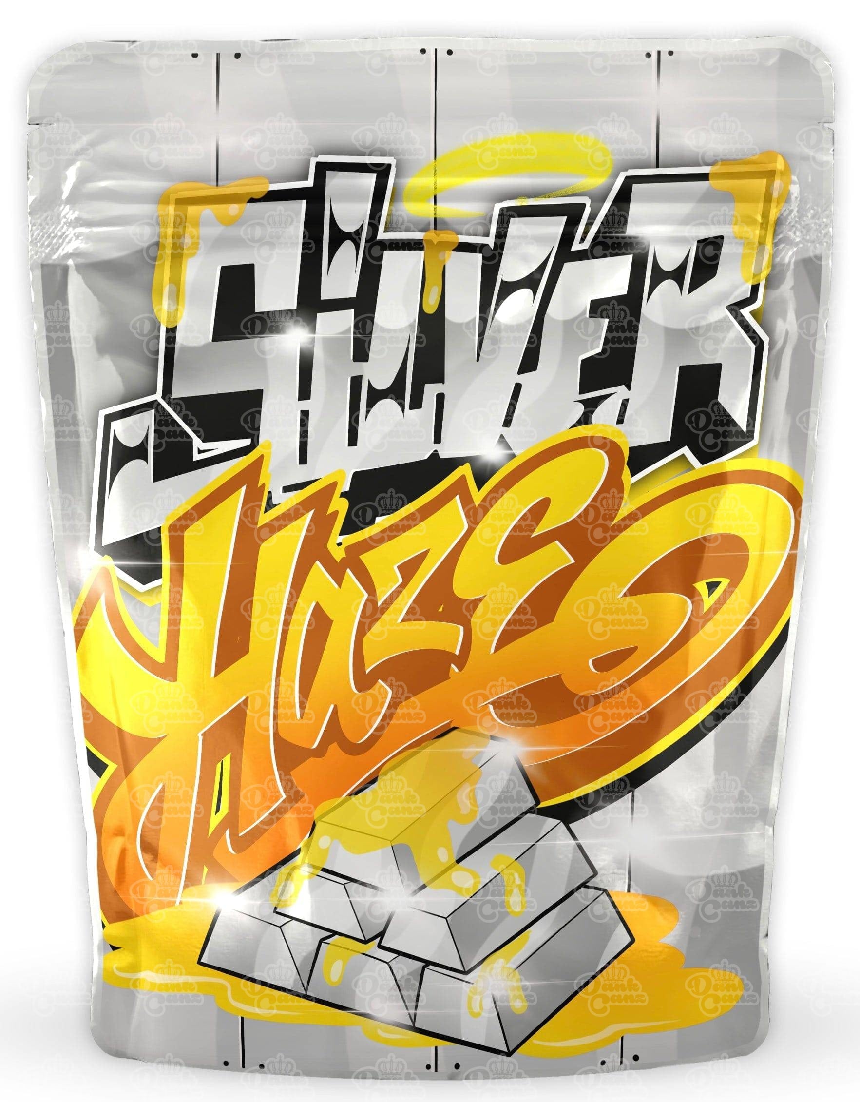 Silver Haze Mylar Bags - DC Packaging Custom Cannabis Packaging