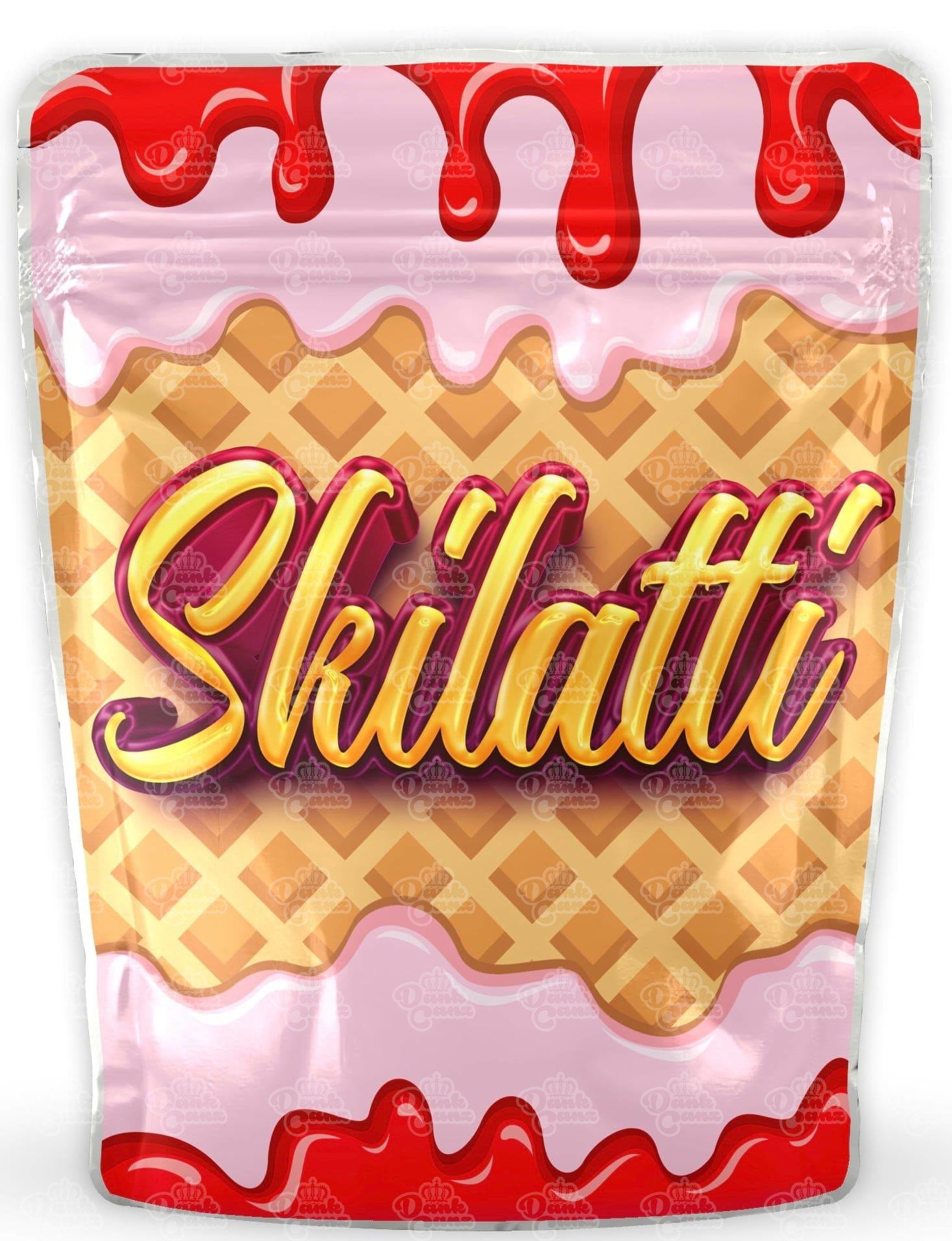 Skilatti Mylar Bags - DC Packaging Custom Cannabis Packaging