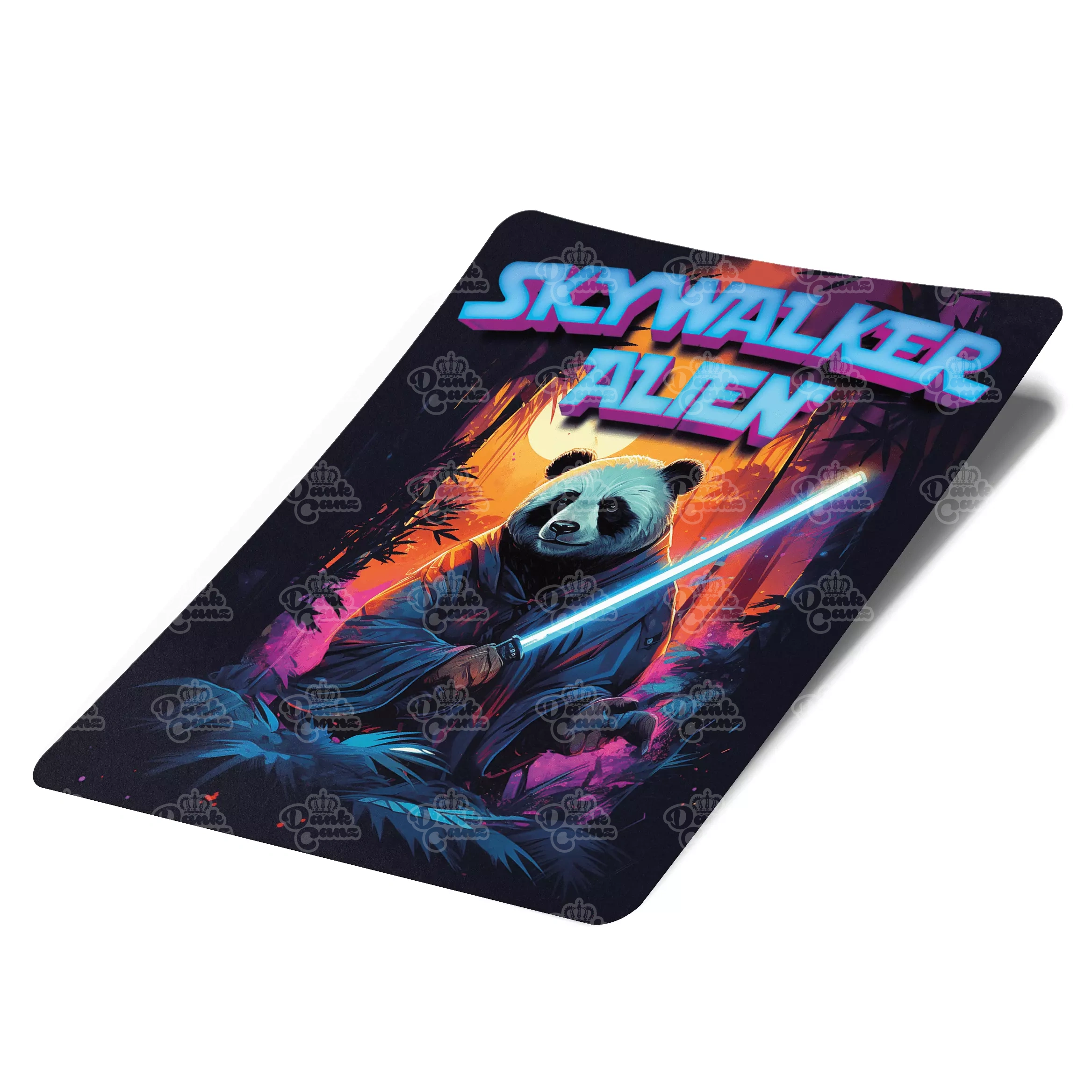 Skywalker Alien Mylar Bag Labels - Labels only - DC Packaging Custom Cannabis Packaging