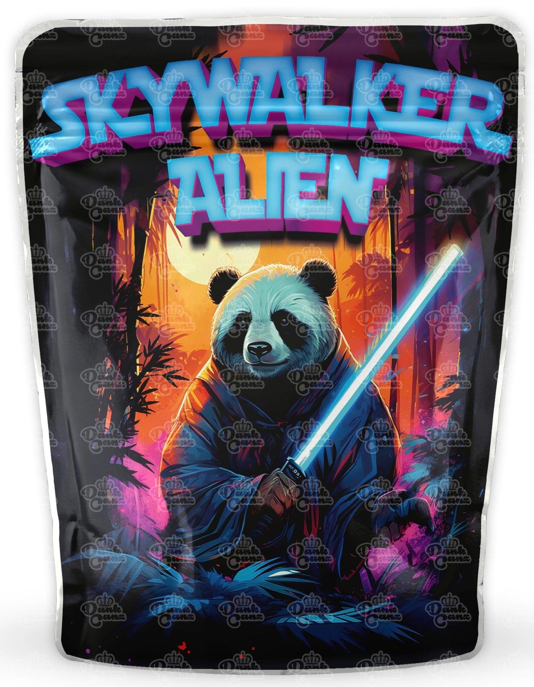 Skywalker Alien Mylar Bags - DC Packaging Custom Cannabis Packaging